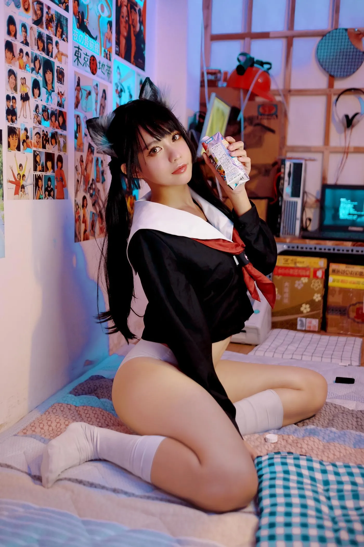 PingPing – NO.30 Kuroneko黑猫 [31P]插图4