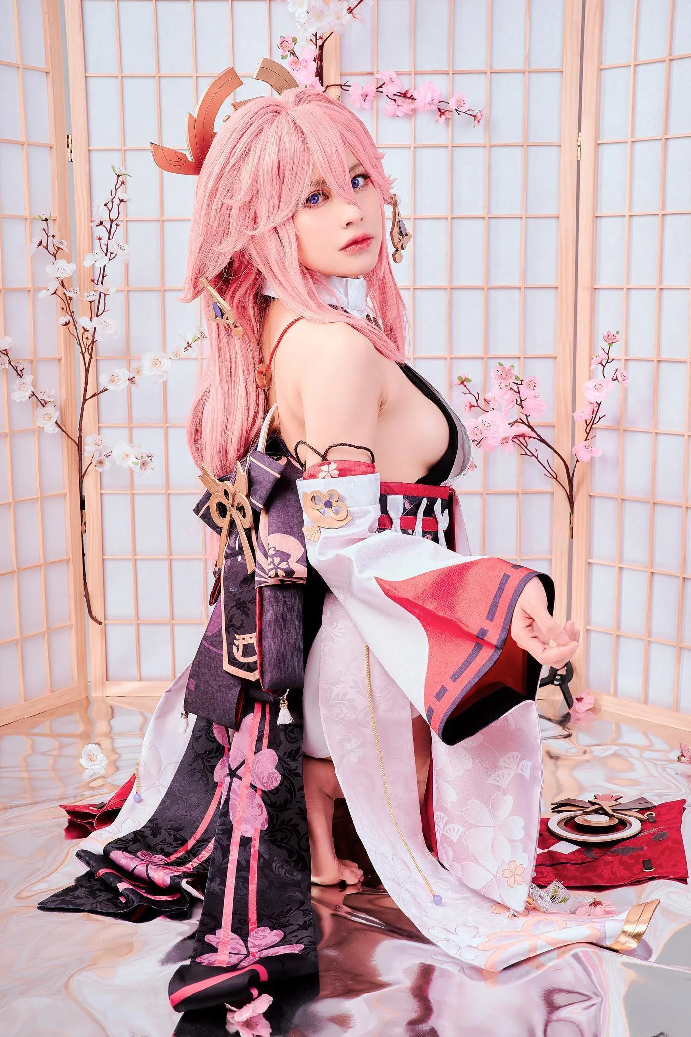PingPing – NO.51 Yae Miko [30P]插图5