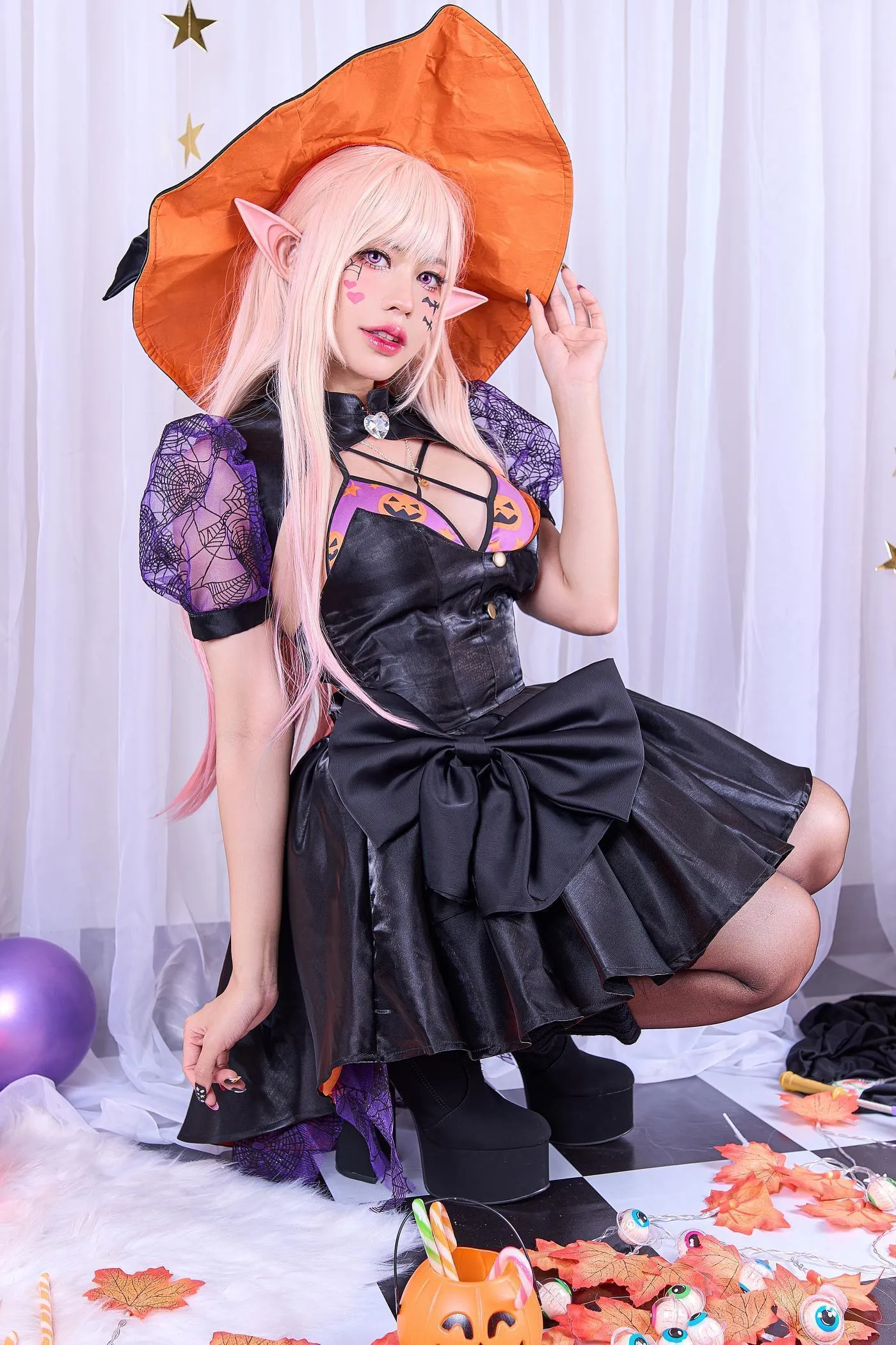 PingPing – NO.53 Marin Kitagawa Hallowee [44P]插图5