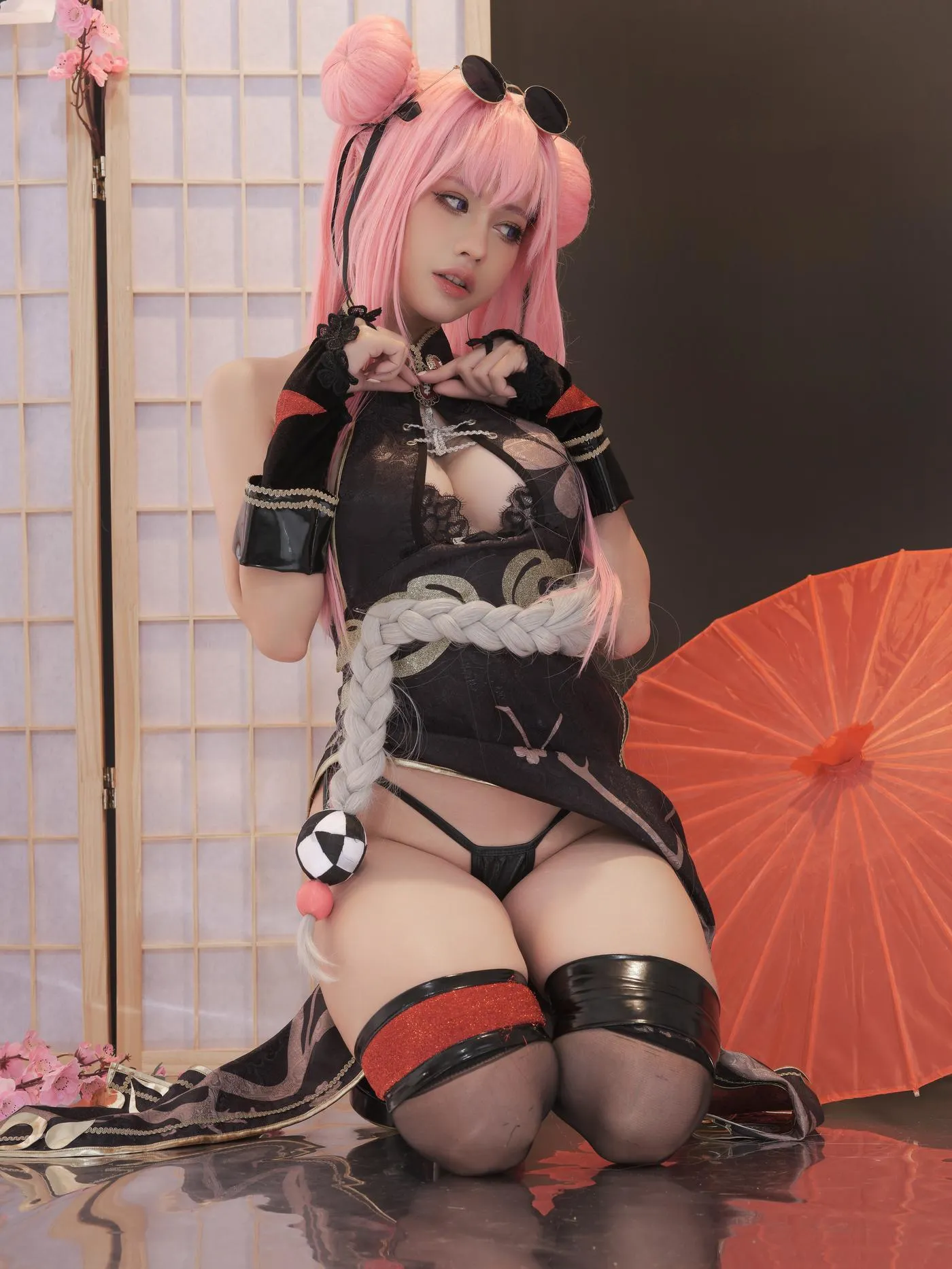 PingPing – NO.57 Bremerton Kung-Fu Qipao (Azurlane)-HD [34P]插图8