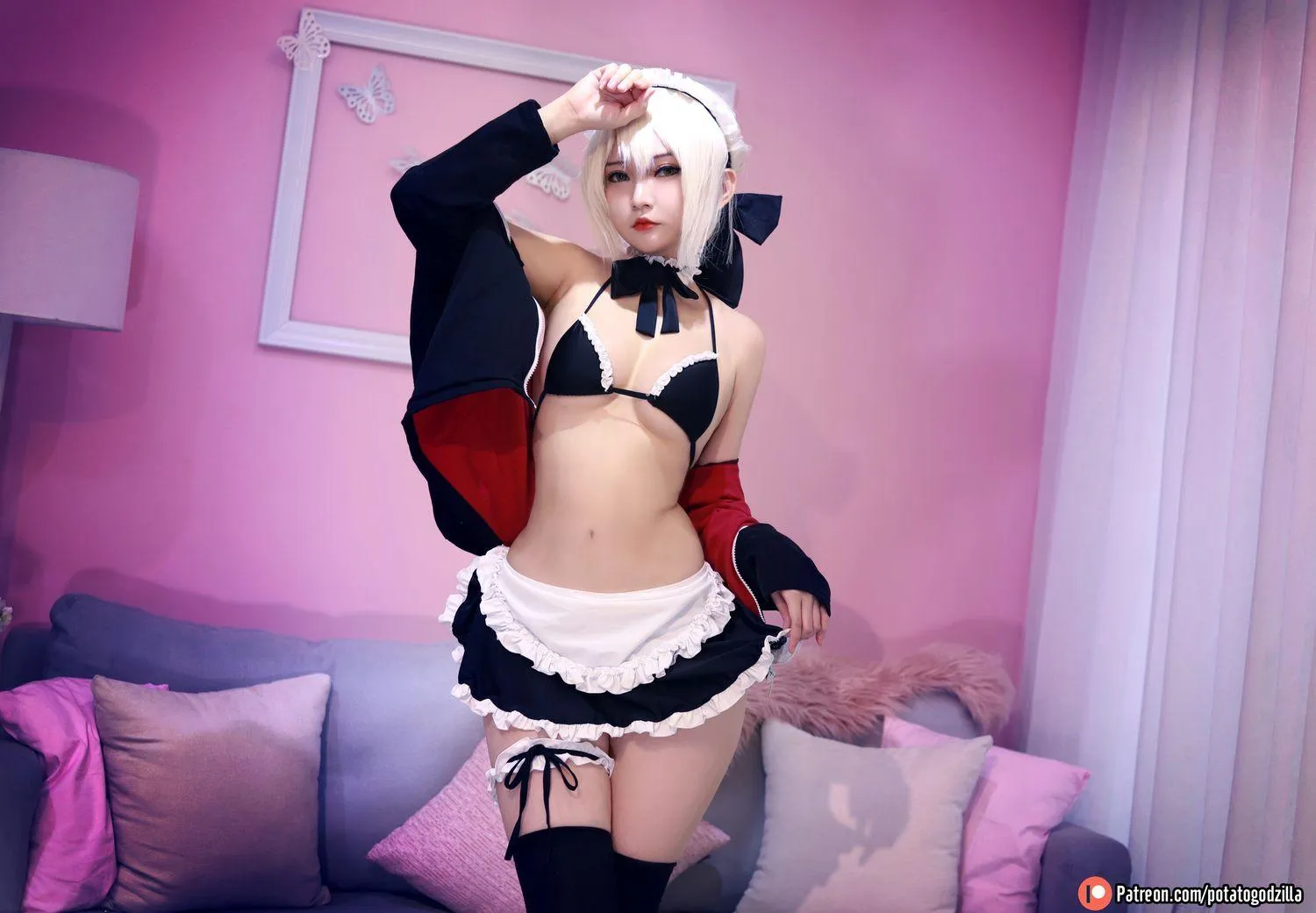 Potato Godzilla – NO.05 Saber Alter Maid [43P]插图2