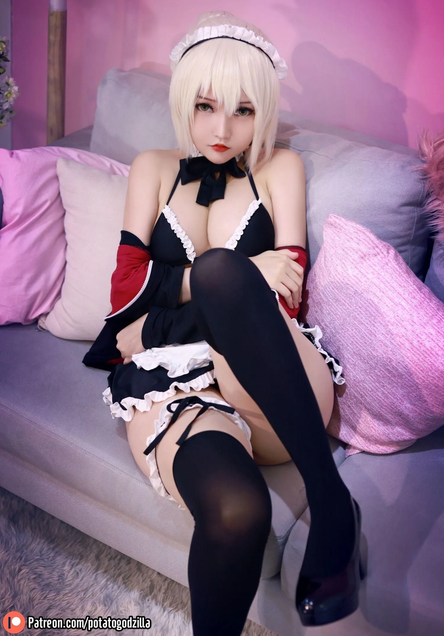 Potato Godzilla – NO.05 Saber Alter Maid [43P]插图3