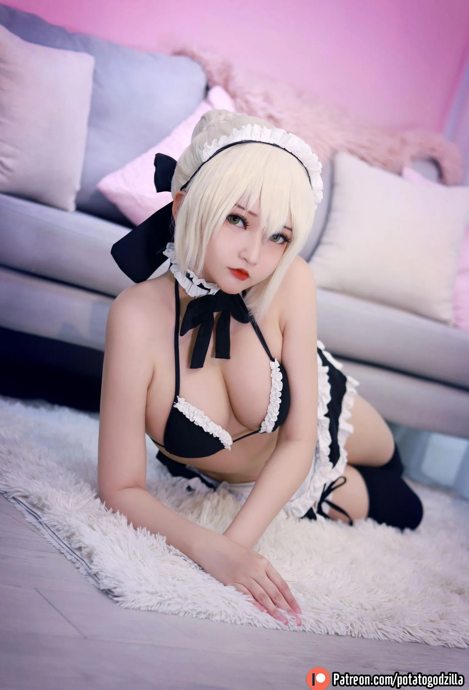 Potato Godzilla – NO.05 Saber Alter Maid [43P]插图8