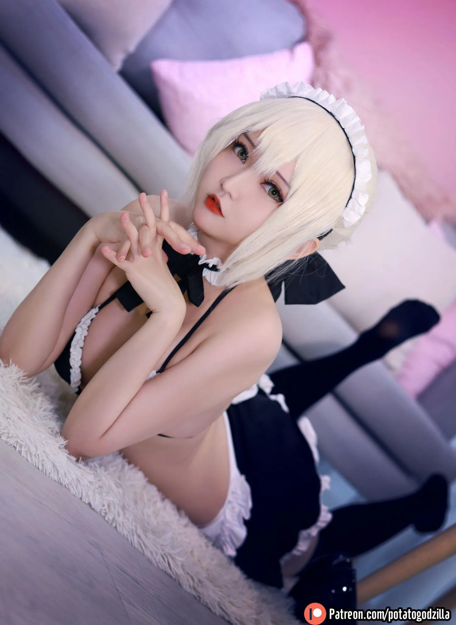 Potato Godzilla – NO.05 Saber Alter Maid [43P]插图
