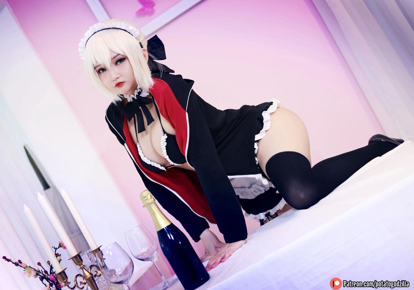 Potato Godzilla – NO.05 Saber Alter Maid [43P]插图2