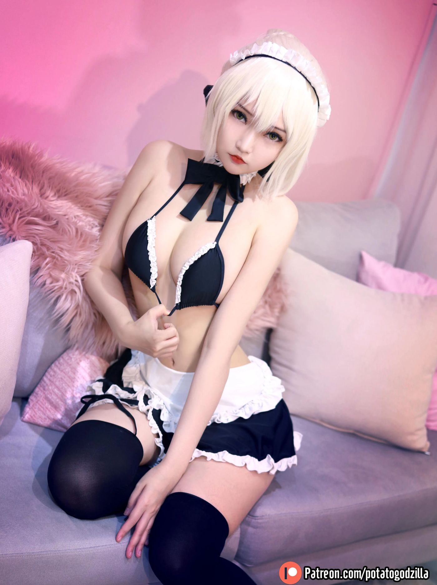 Potato Godzilla – NO.05 Saber Alter Maid [43P]插图8