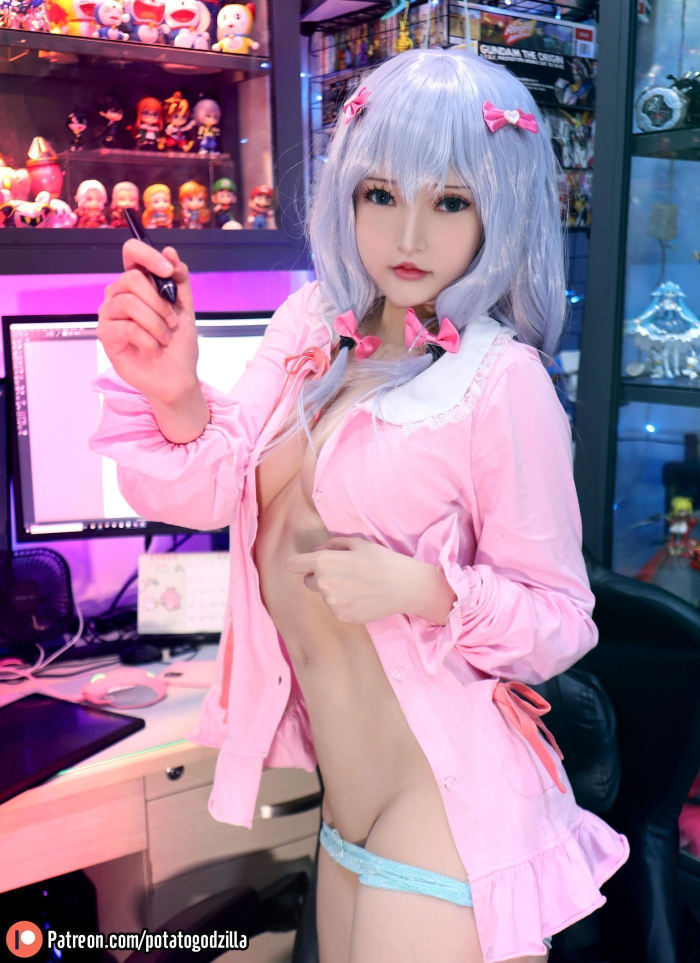 Potato Godzilla – NO.06 Sagiri Izumi Cosplay [48P]插图1
