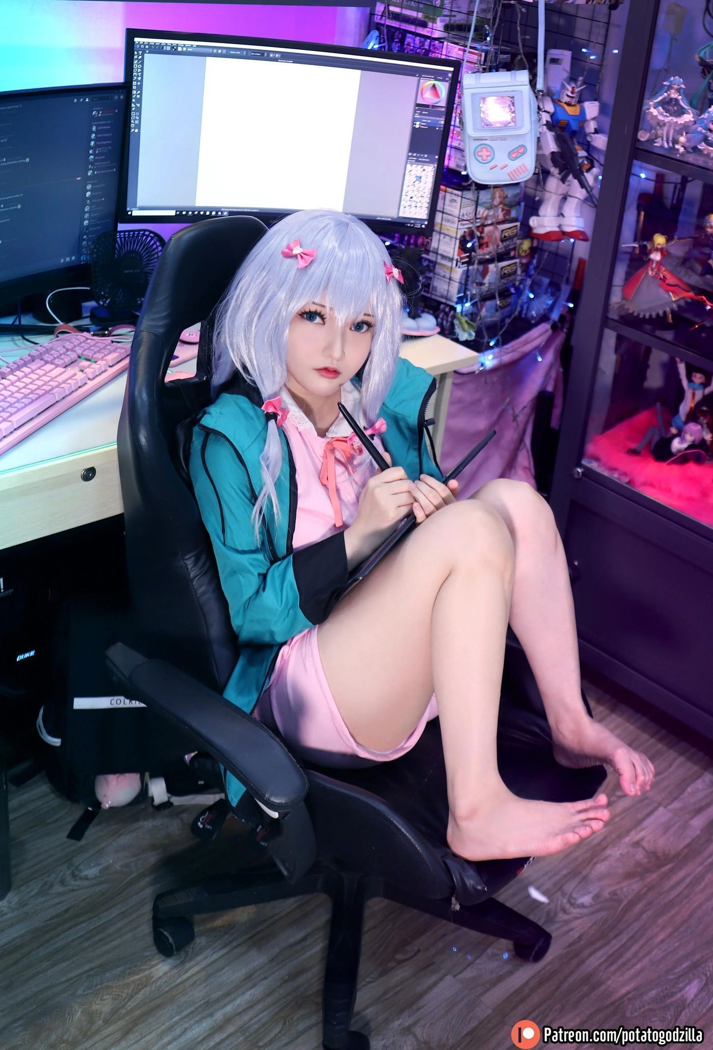 Potato Godzilla – NO.06 Sagiri Izumi Cosplay [48P]插图2
