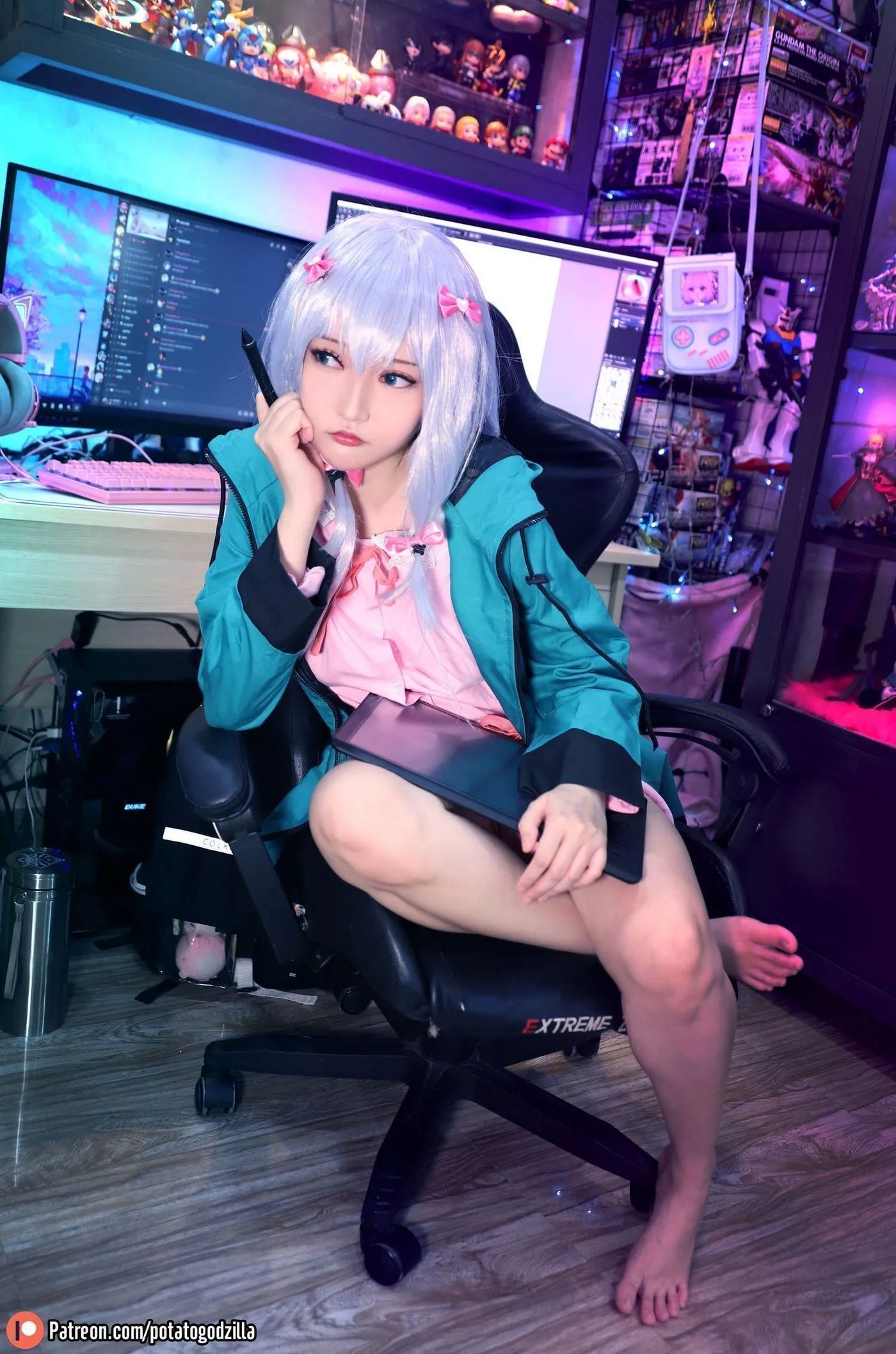 Potato Godzilla – NO.06 Sagiri Izumi Cosplay [48P]插图3