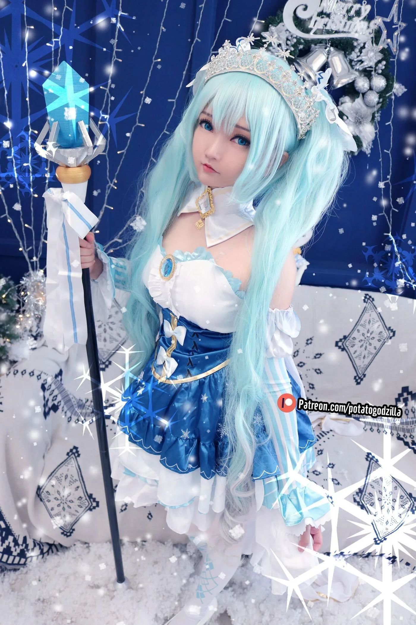 Potato Godzilla – NO.11 Snow Miku [41P]插图1