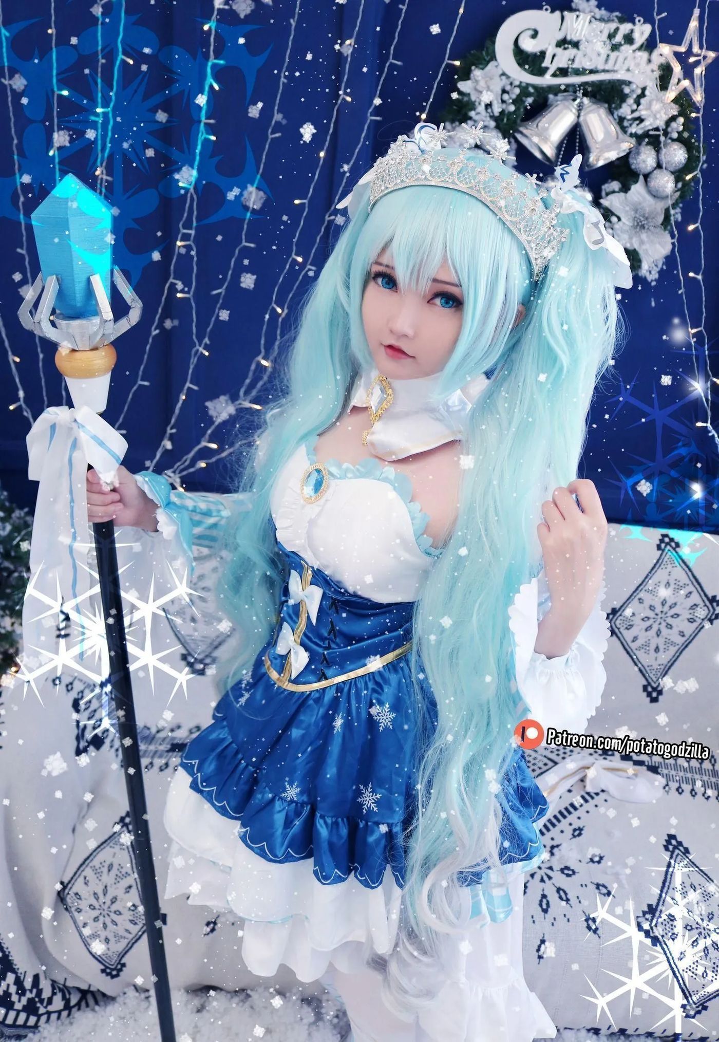 Potato Godzilla – NO.11 Snow Miku [41P]插图1