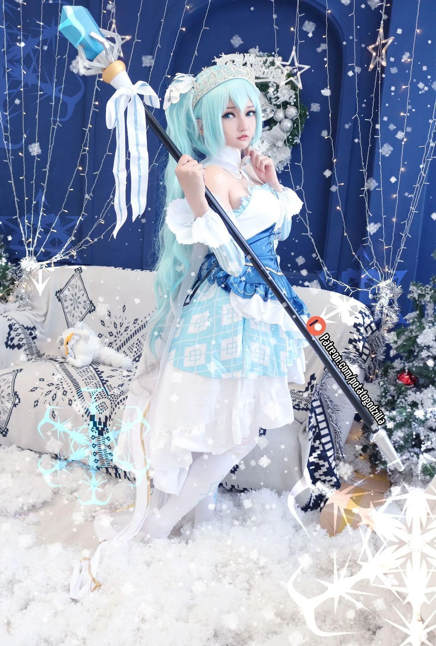 Potato Godzilla – NO.11 Snow Miku [41P]插图5