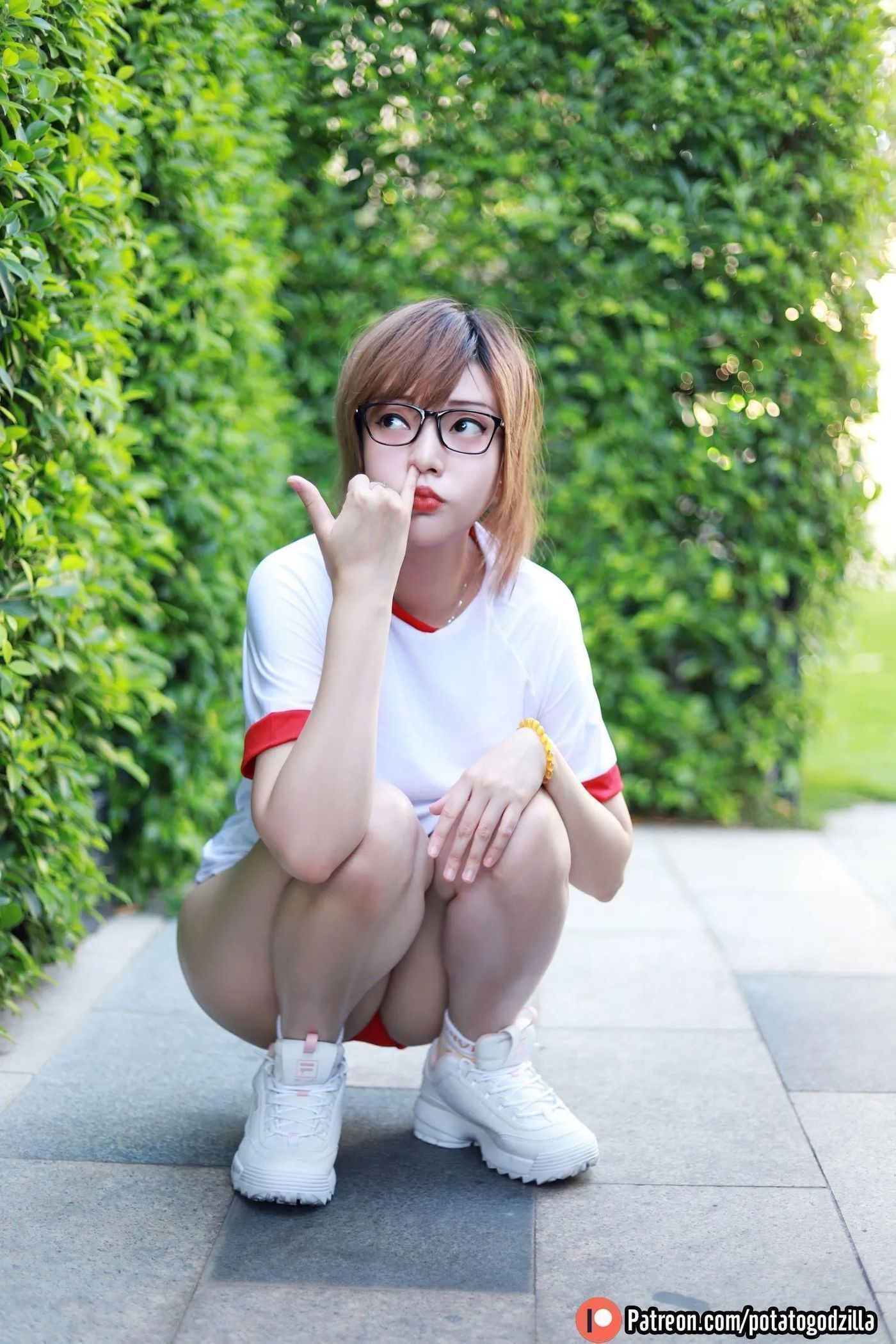 Potato Godzilla – NO.21 Gym Uniform [30P]插图7
