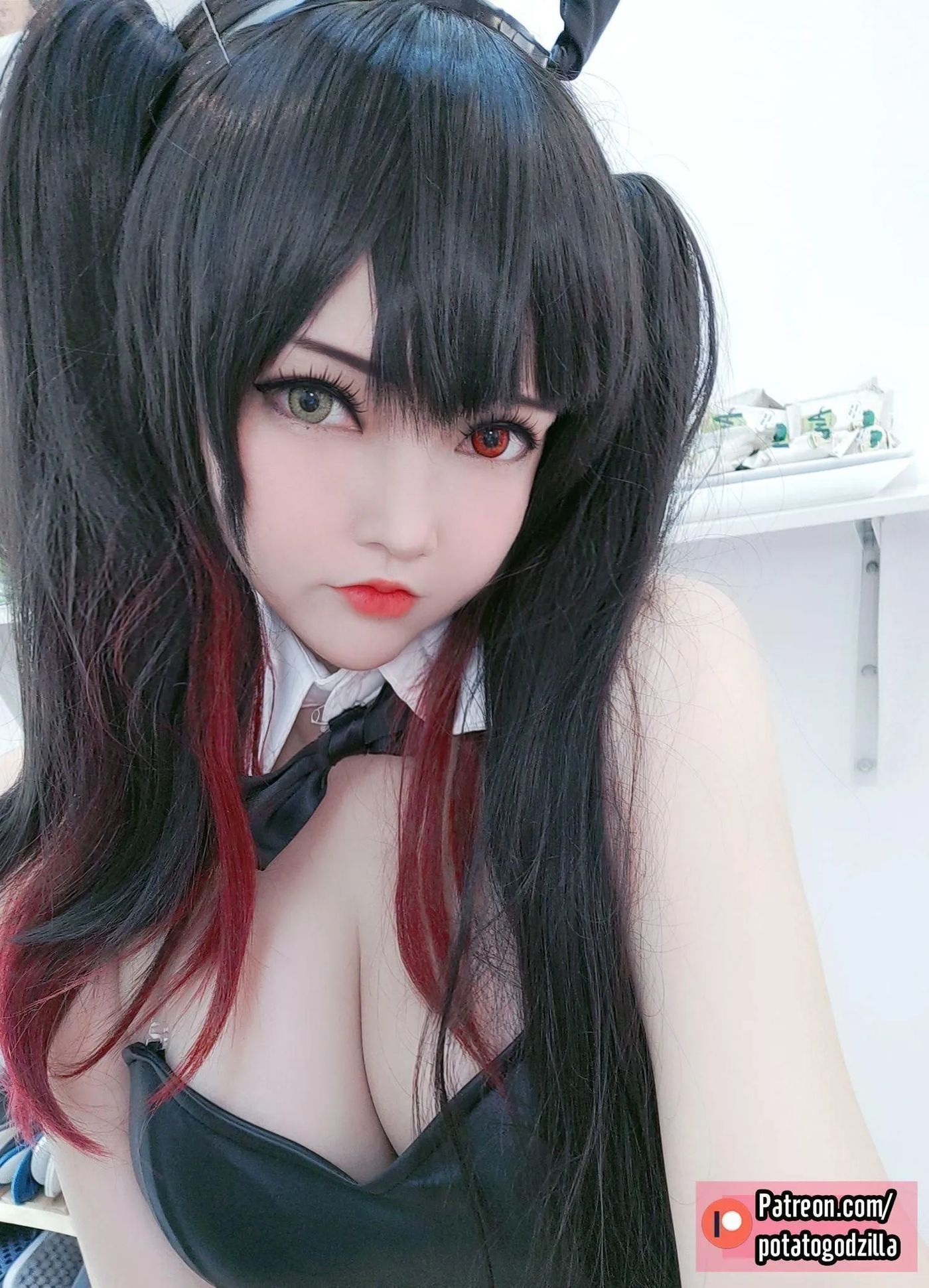 Potato Godzilla – NO.22 Kurumi Tokisaki Bunny Girl [35P]插图9