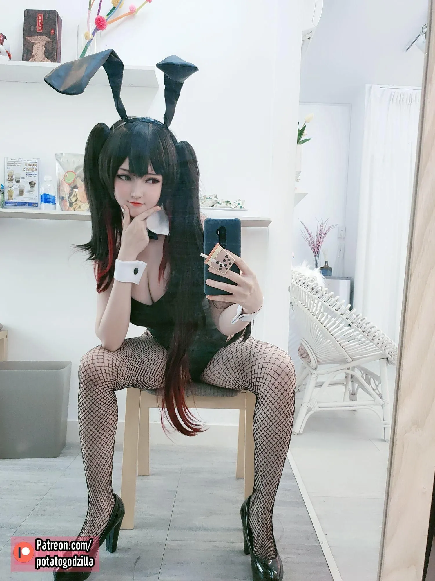 Potato Godzilla – NO.22 Kurumi Tokisaki Bunny Girl [35P]插图