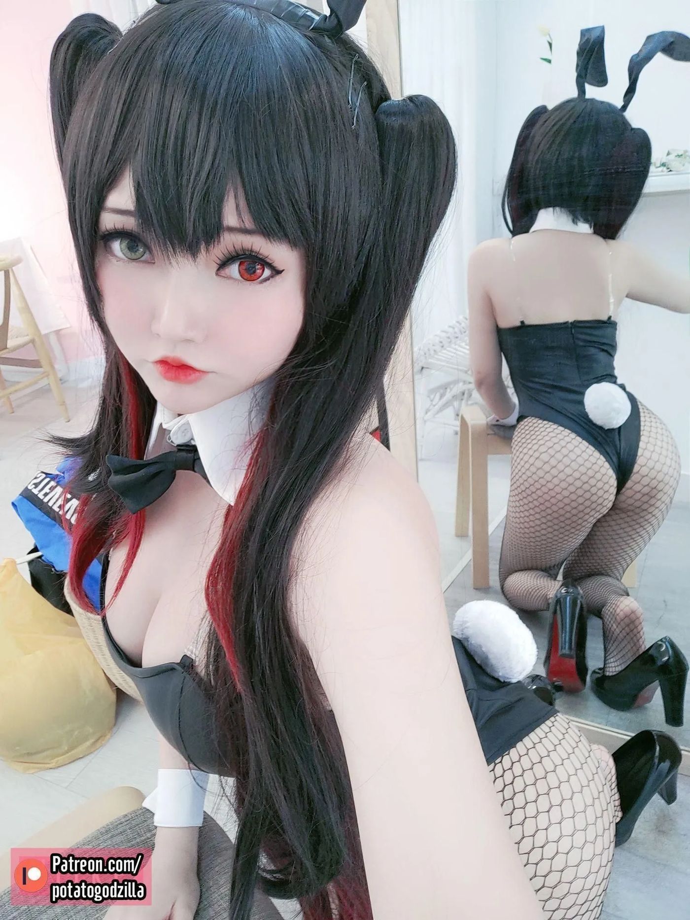 Potato Godzilla – NO.22 Kurumi Tokisaki Bunny Girl [35P]插图1
