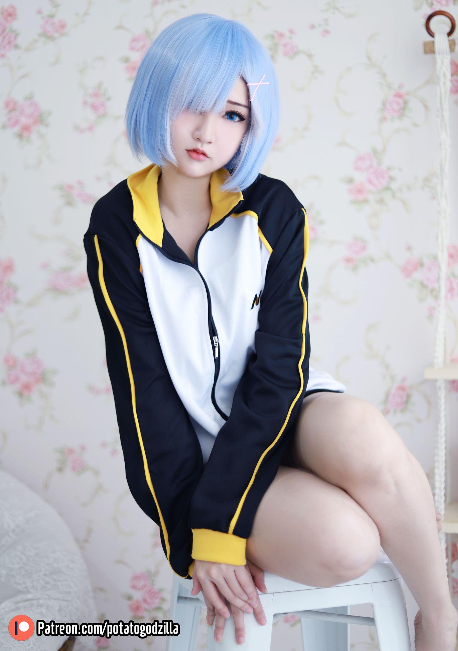 Potato Godzilla – NO.29 Rem In Subaru Jacket [34P]插图