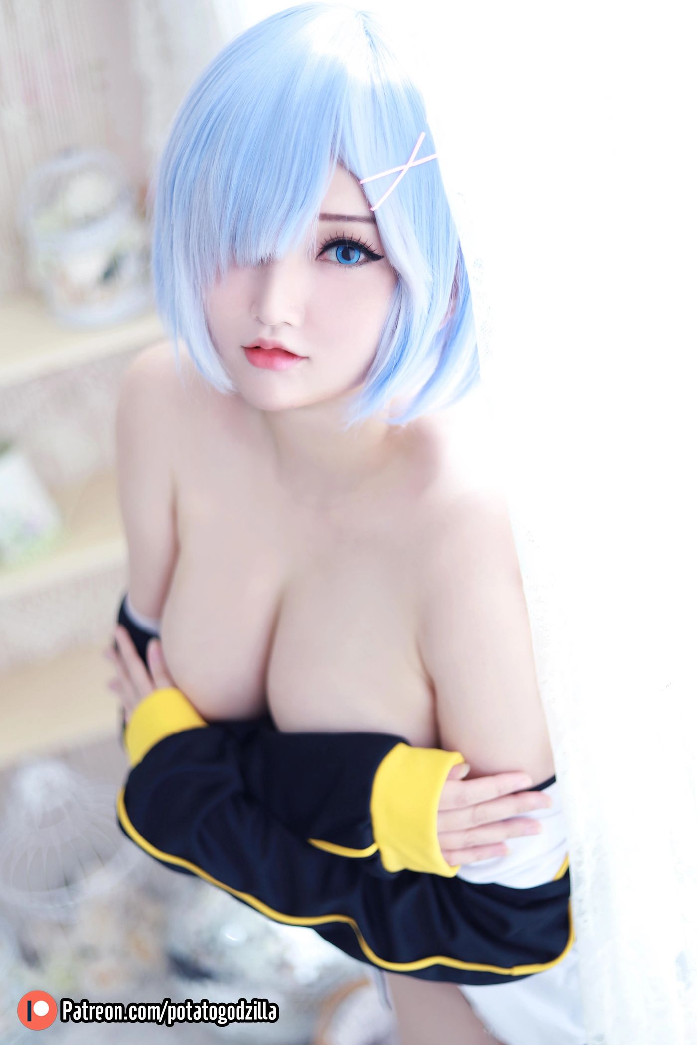 Potato Godzilla – NO.29 Rem In Subaru Jacket [34P]插图