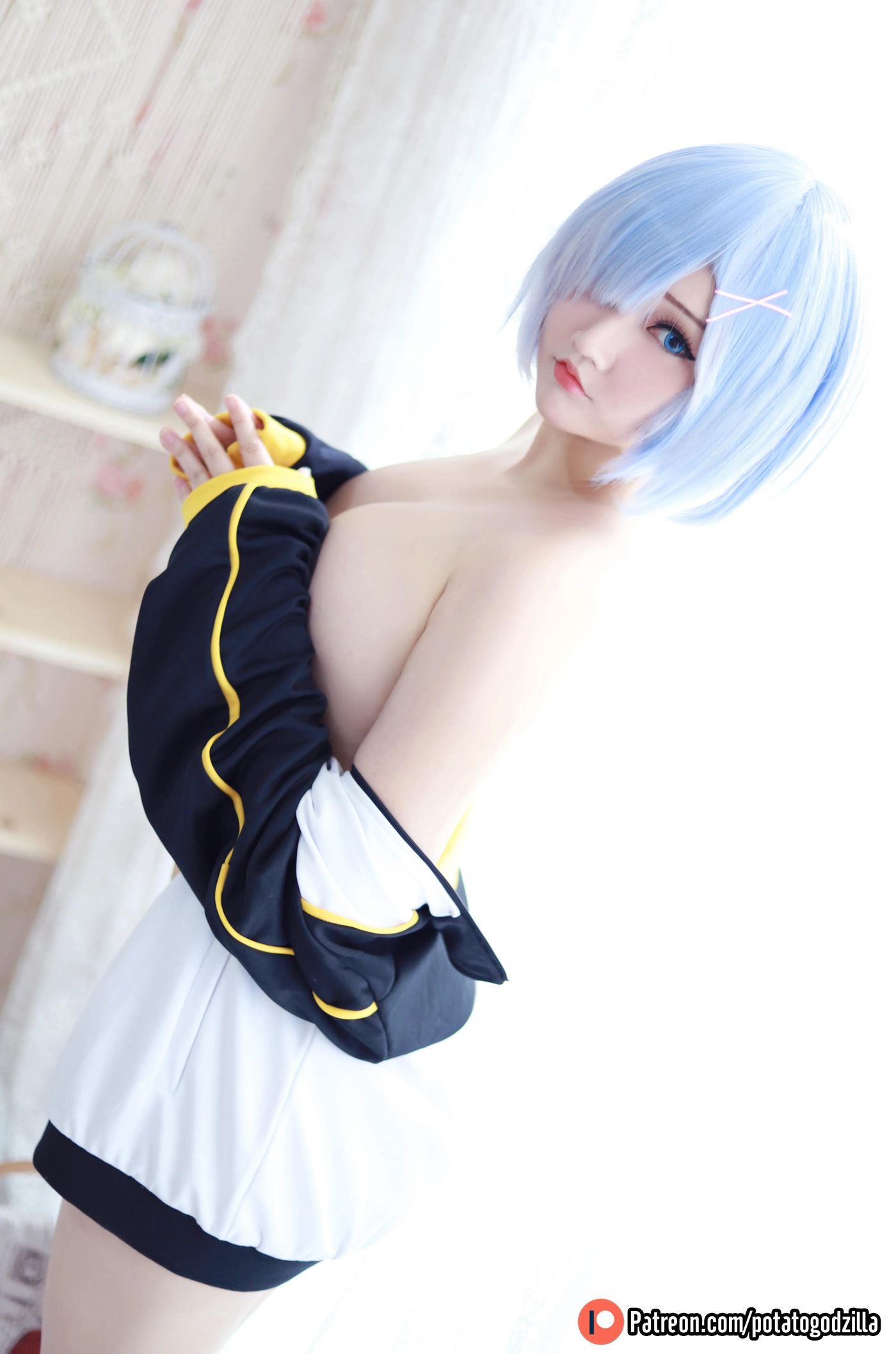 Potato Godzilla – NO.29 Rem In Subaru Jacket [34P]插图1