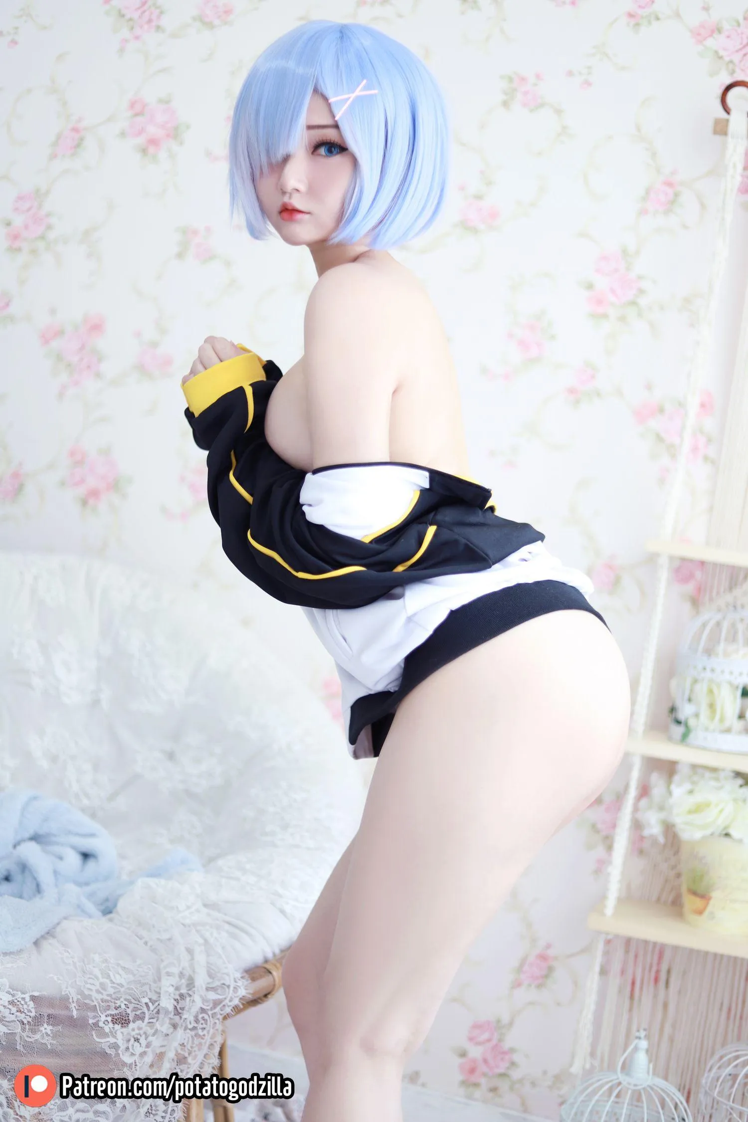 Potato Godzilla – NO.29 Rem In Subaru Jacket [34P]插图3