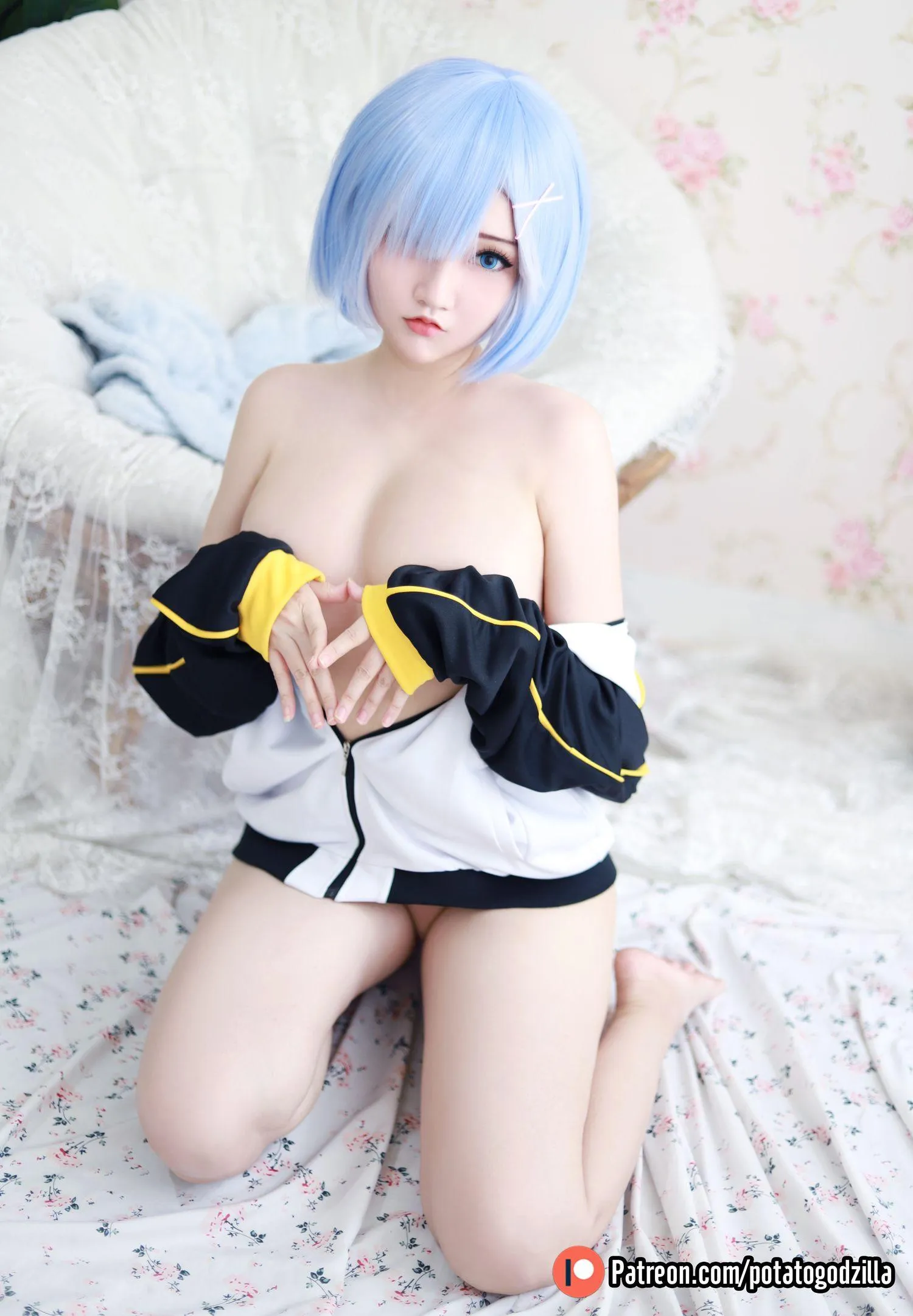 Potato Godzilla – NO.29 Rem In Subaru Jacket [34P]插图4