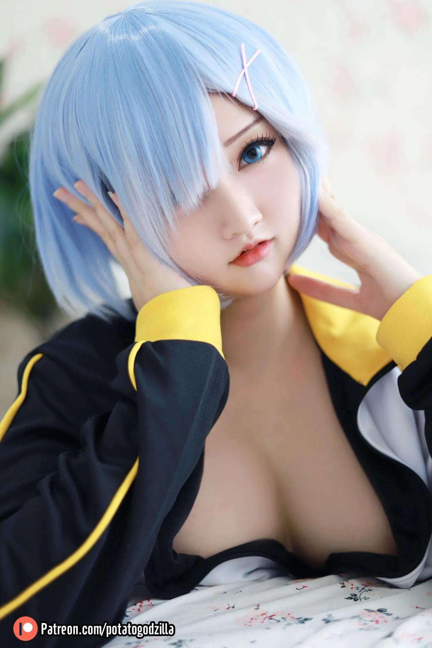 Potato Godzilla – NO.29 Rem In Subaru Jacket [34P]插图5