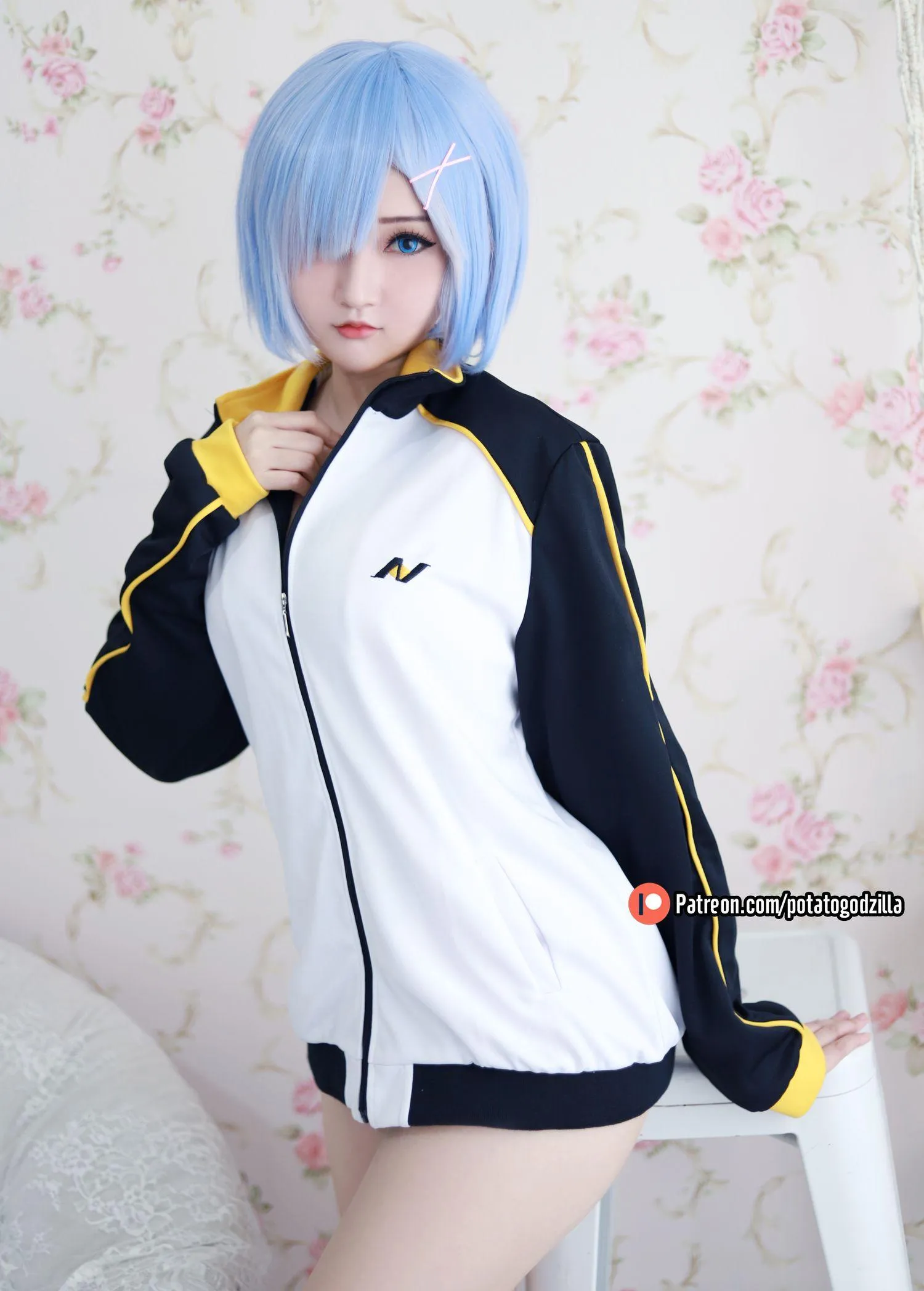 Potato Godzilla – NO.29 Rem In Subaru Jacket [34P]插图