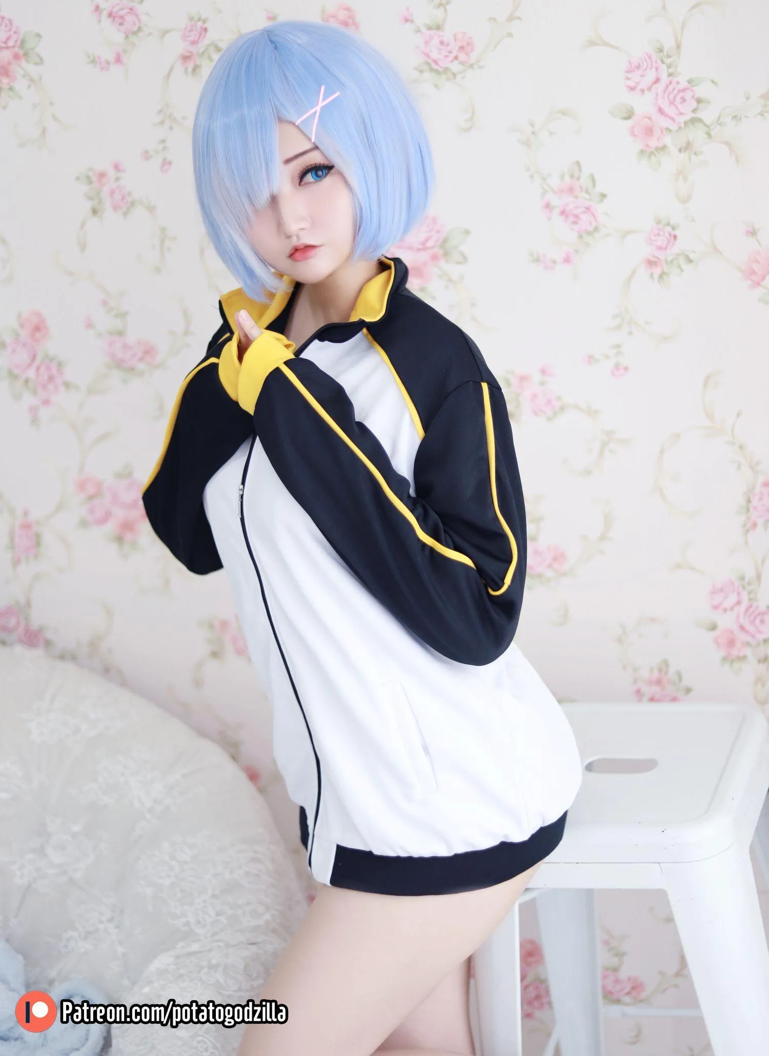Potato Godzilla – NO.29 Rem In Subaru Jacket [34P]插图1