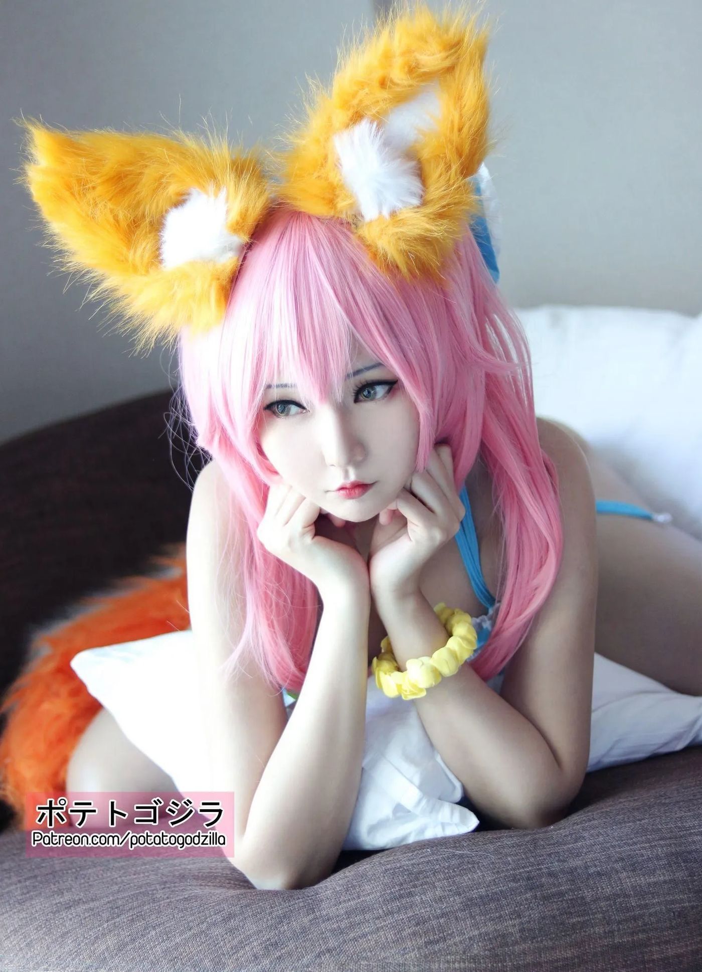 Potato Godzilla – NO.42 Tamamo Bikini (20 December 2021) [20P]插图2