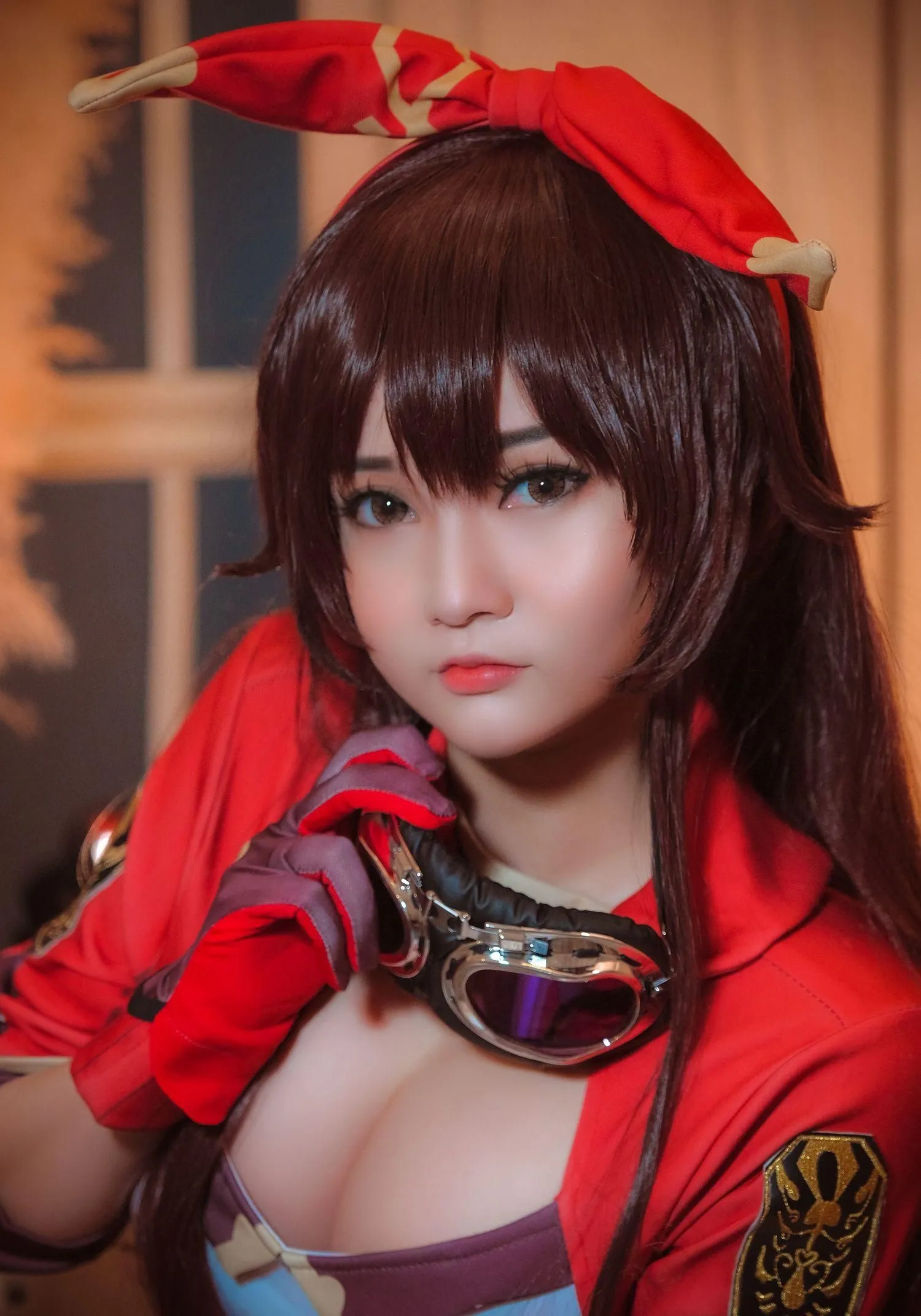 Potato Godzilla – NO.53 Amber (Genshin Impact) [33P]插图1