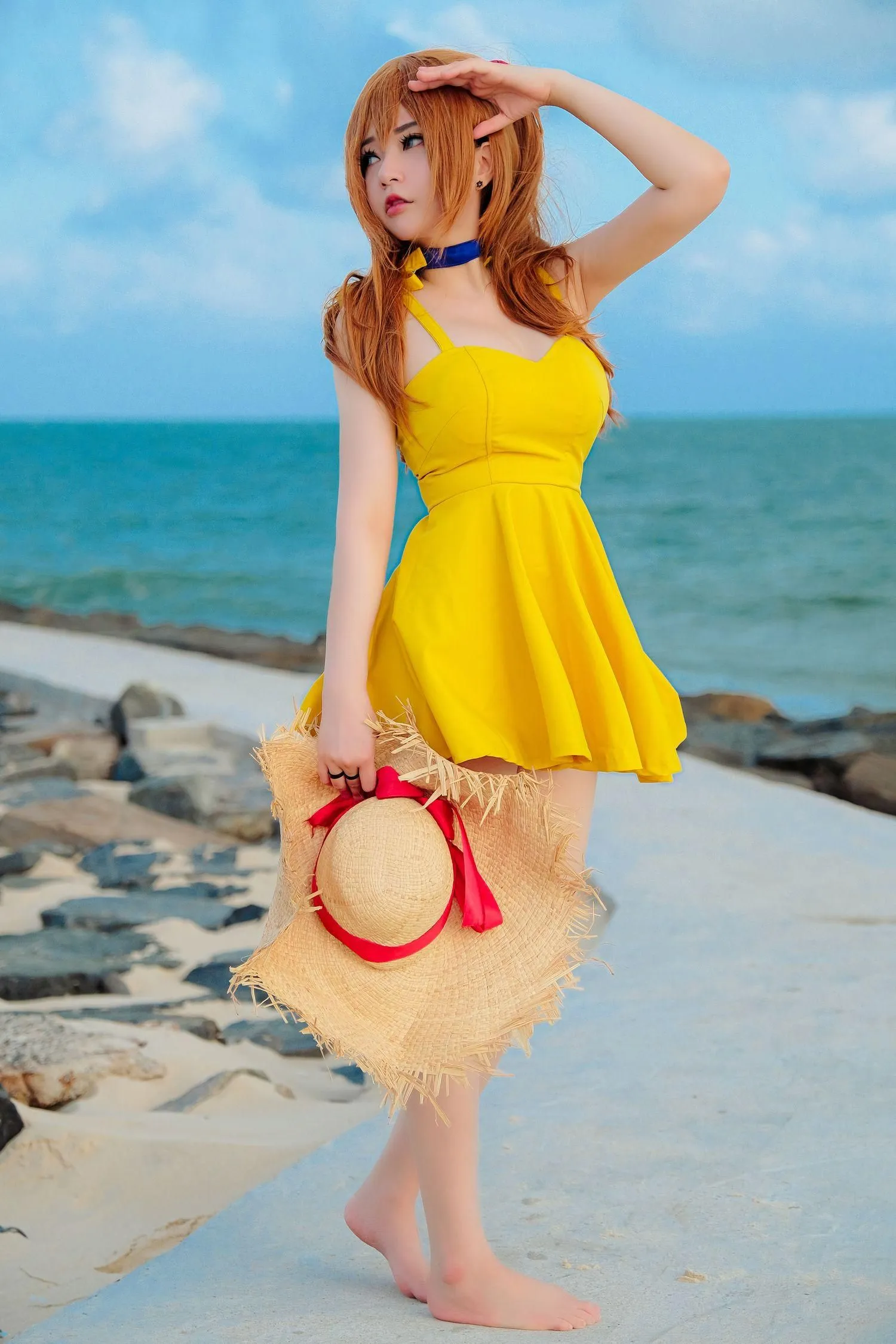 Potato Godzilla – NO.56 Asuka Yellow Dress [27P]插图2