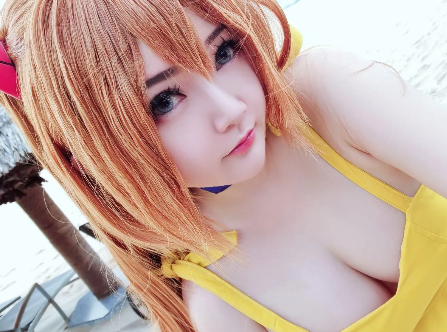 Potato Godzilla – NO.56 Asuka Yellow Dress [27P]插图7