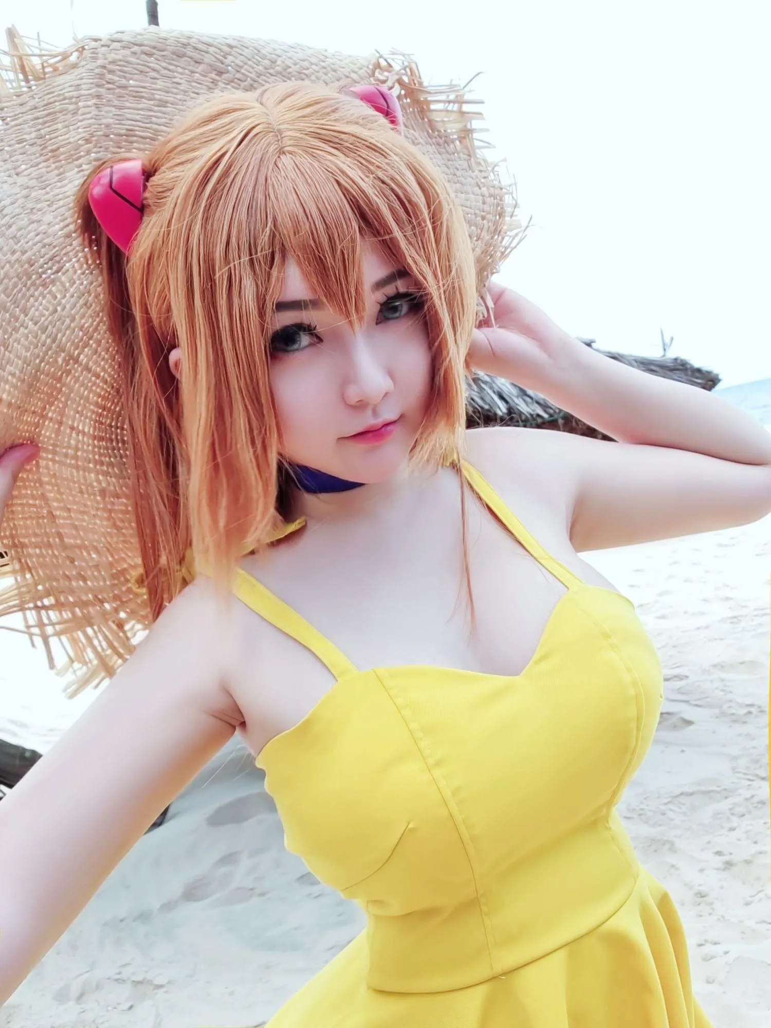 Potato Godzilla – NO.56 Asuka Yellow Dress [27P]插图9