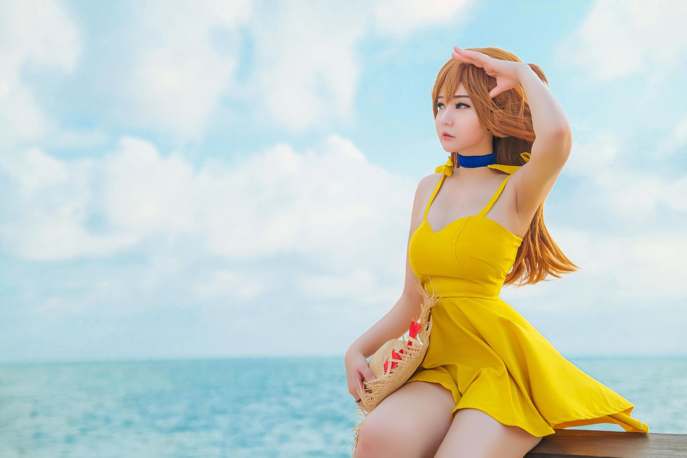 Potato Godzilla – NO.56 Asuka Yellow Dress [27P]插图2