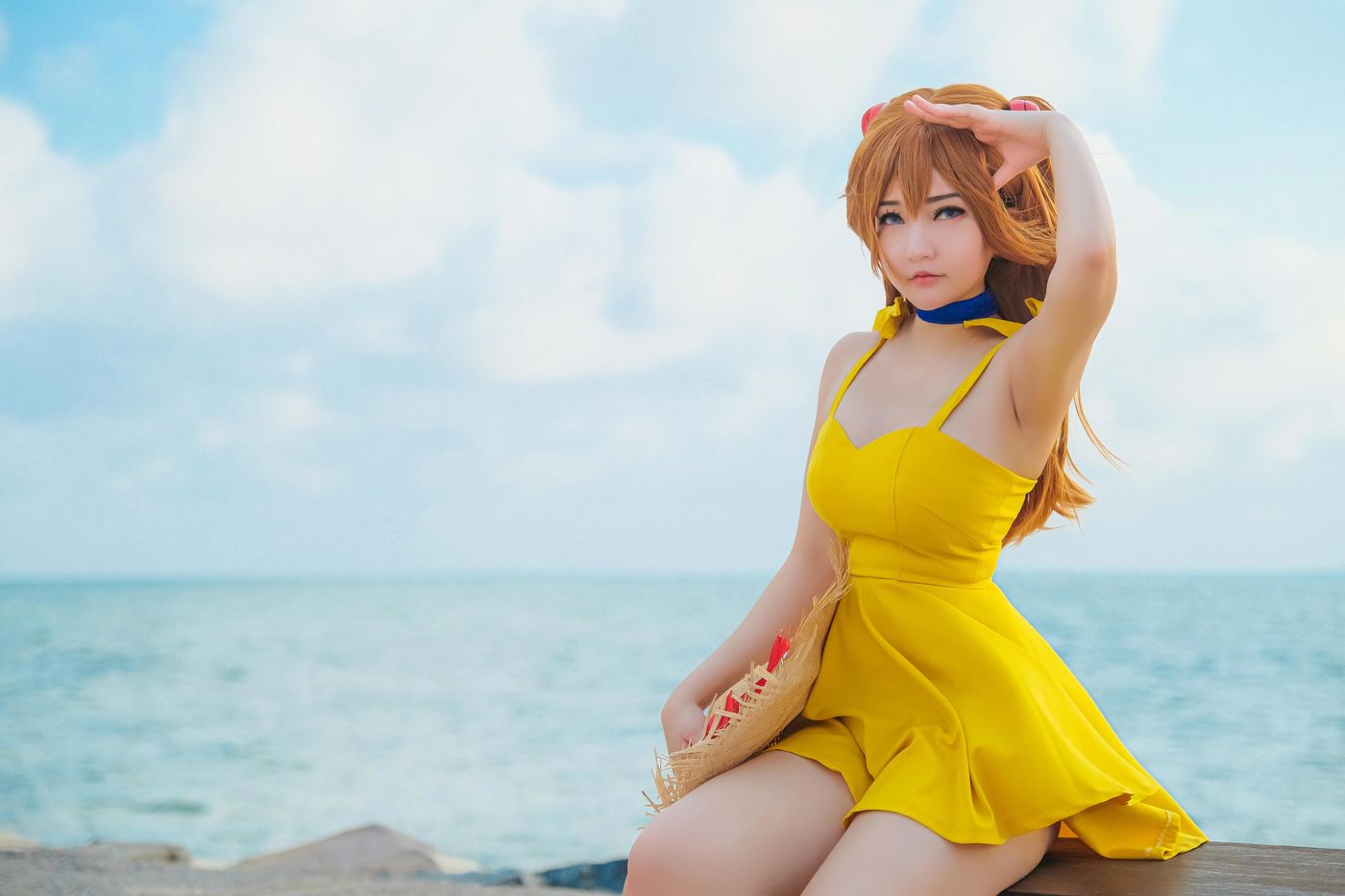 Potato Godzilla – NO.56 Asuka Yellow Dress [27P]插图3