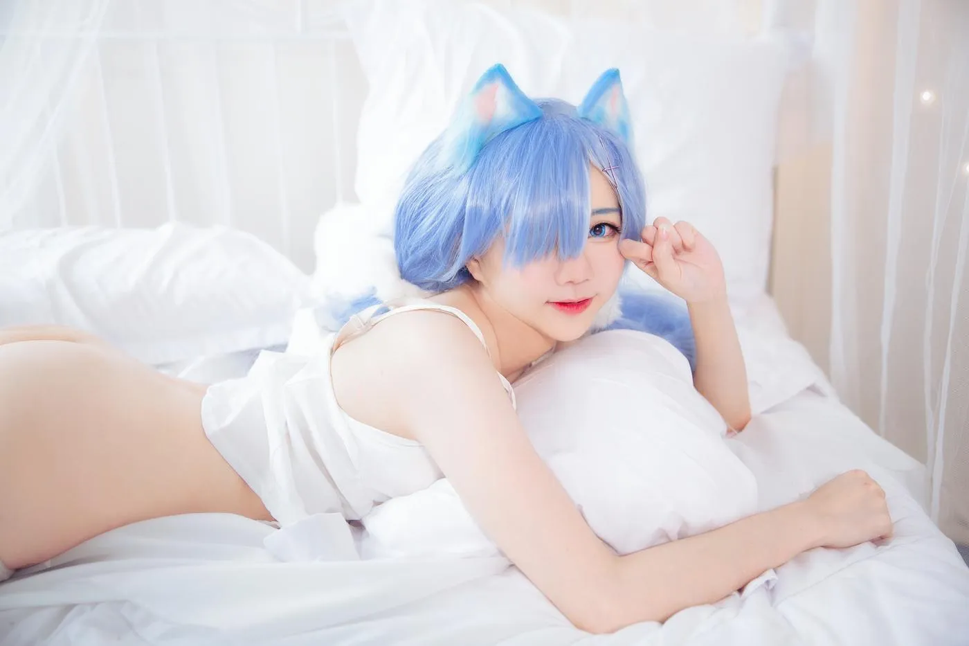 Sally Dorasnow – NO.22 Rem White Kitty [49P]插图5