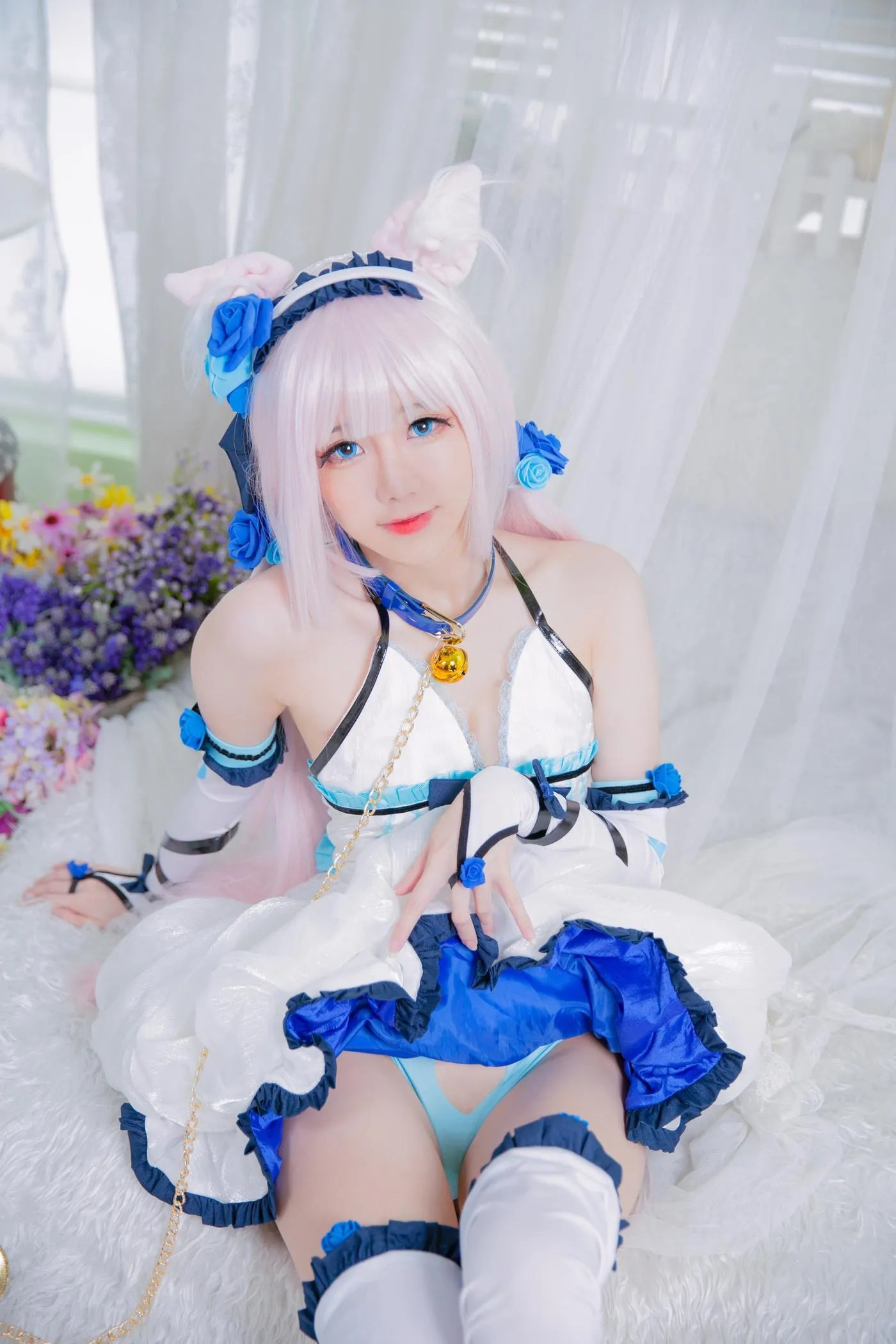 Sally Dorasnow – NO.32 Nekopara Vanilla Lingerie [40P]插图1