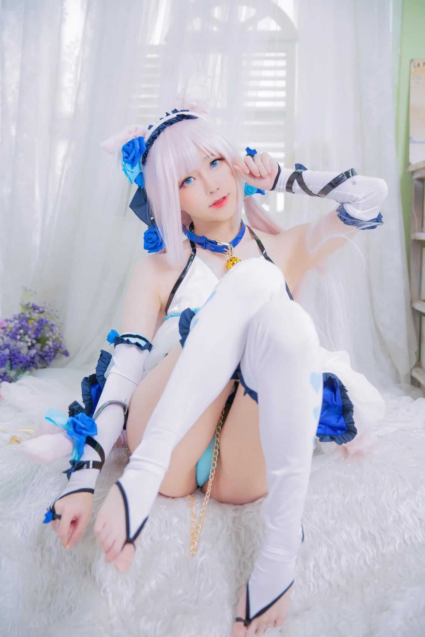 Sally Dorasnow – NO.32 Nekopara Vanilla Lingerie [40P]插图3