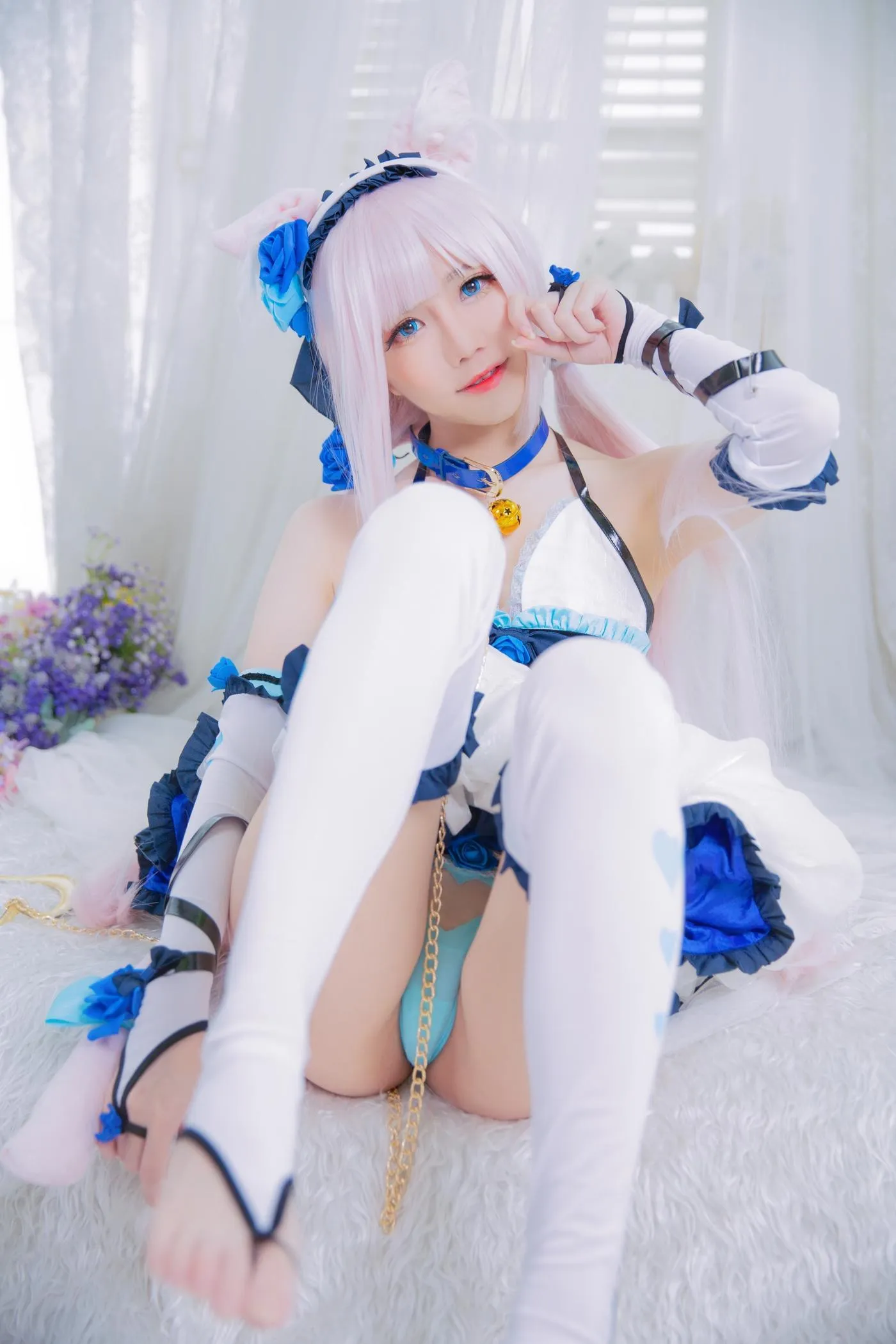 Sally Dorasnow – NO.32 Nekopara Vanilla Lingerie [40P]插图4