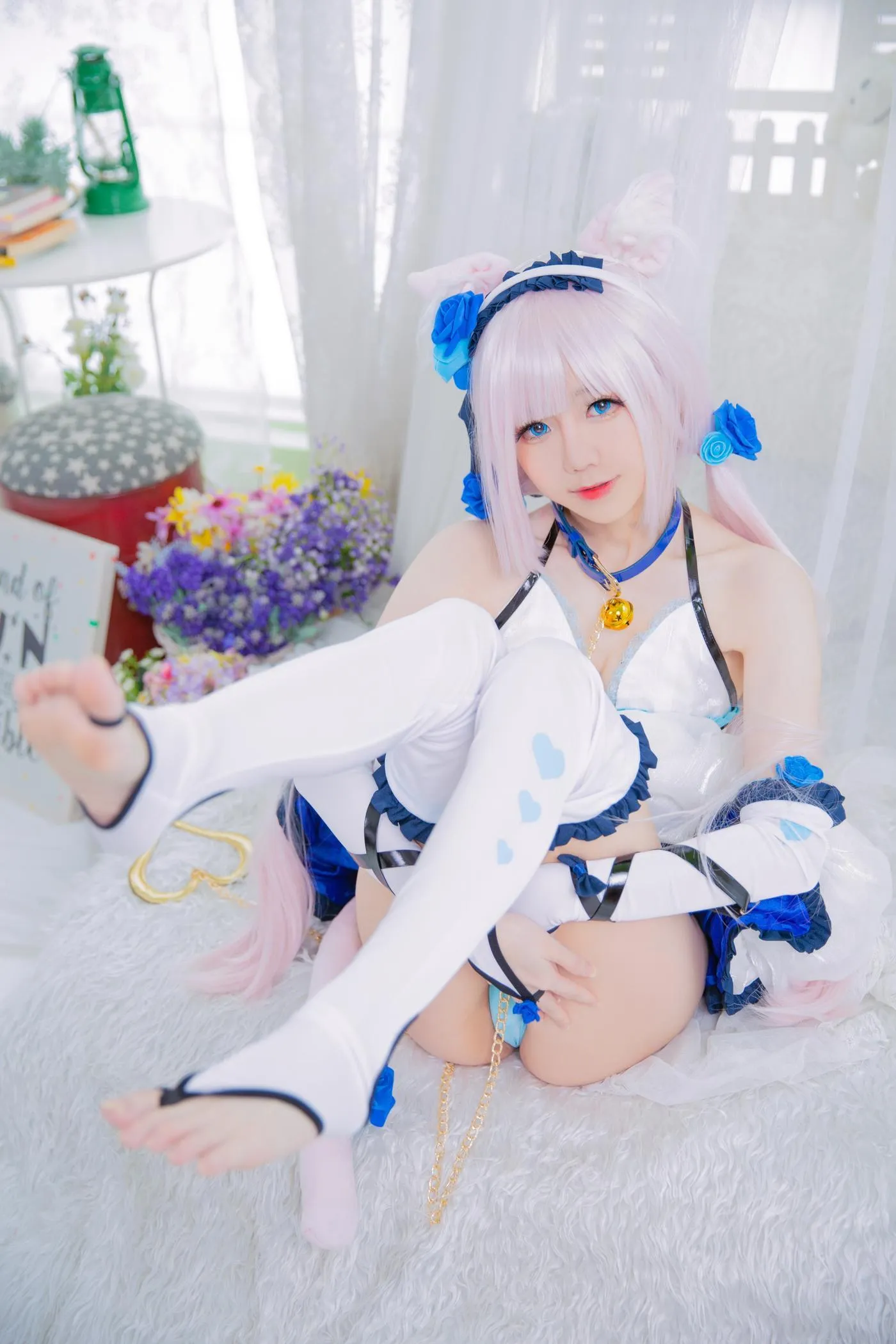 Sally Dorasnow – NO.32 Nekopara Vanilla Lingerie [40P]插图5