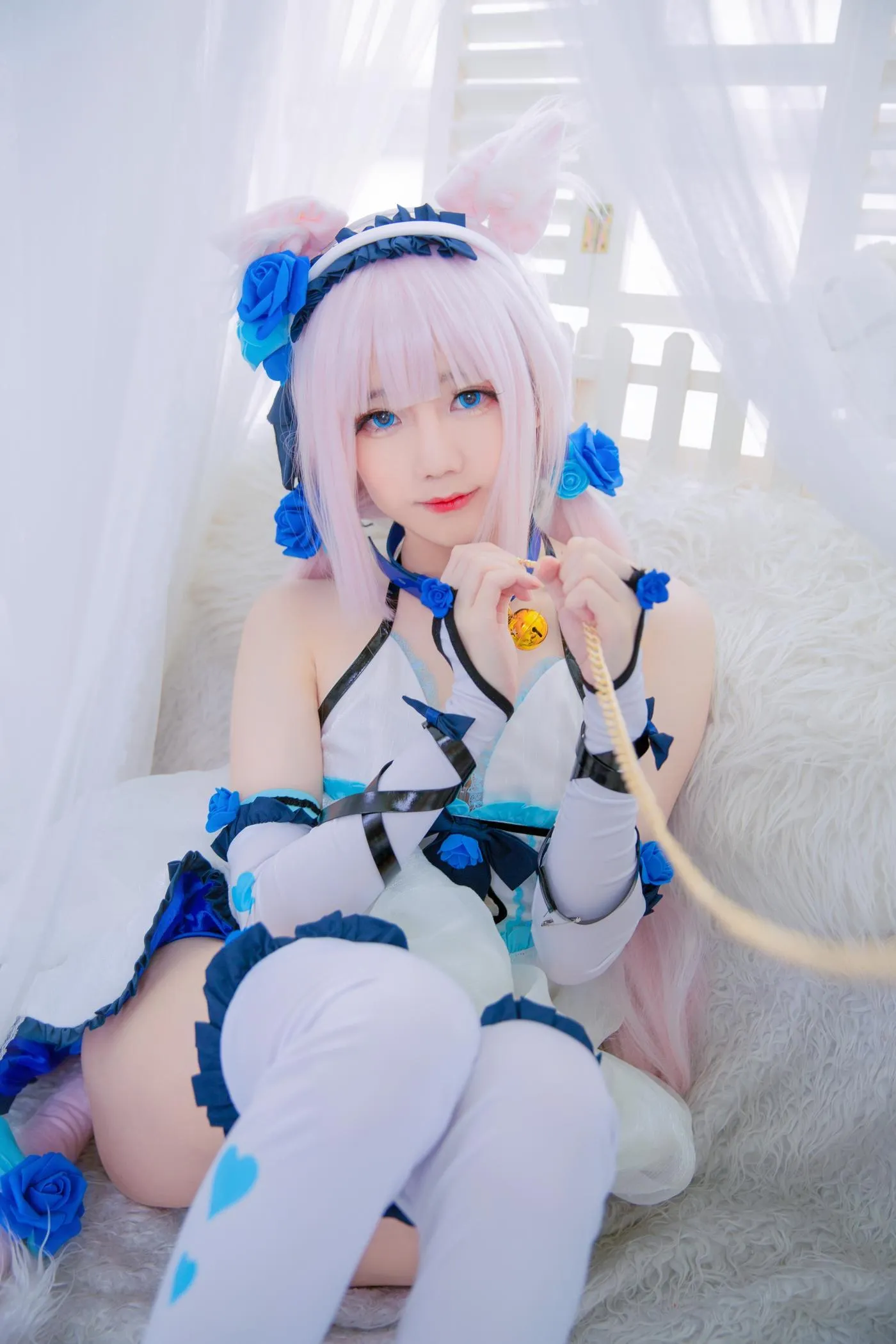 Sally Dorasnow – NO.32 Nekopara Vanilla Lingerie [40P]插图9
