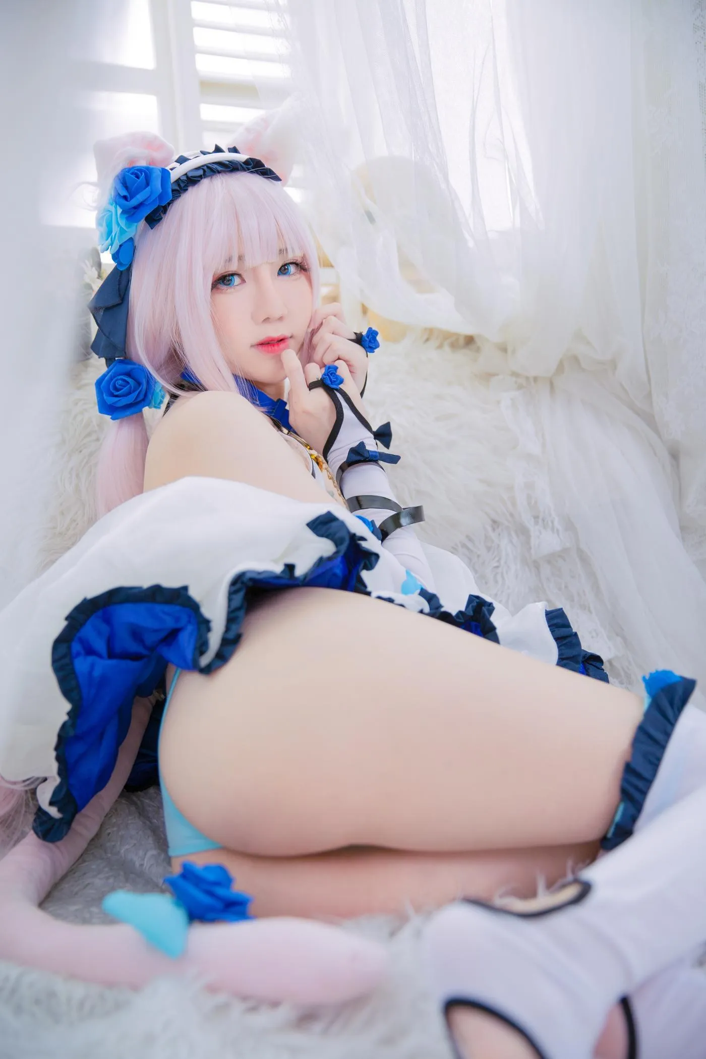 Sally Dorasnow – NO.32 Nekopara Vanilla Lingerie [40P]插图1
