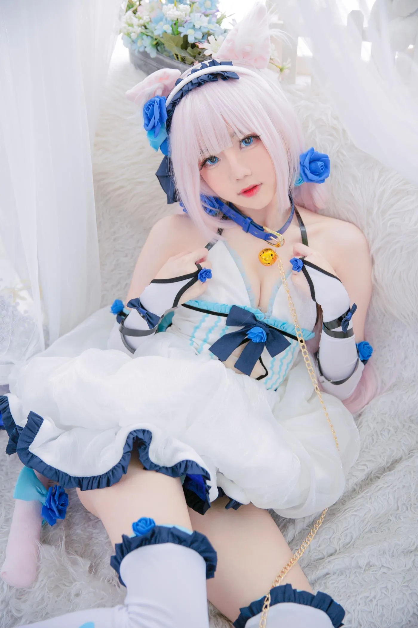 Sally Dorasnow – NO.32 Nekopara Vanilla Lingerie [40P]插图2