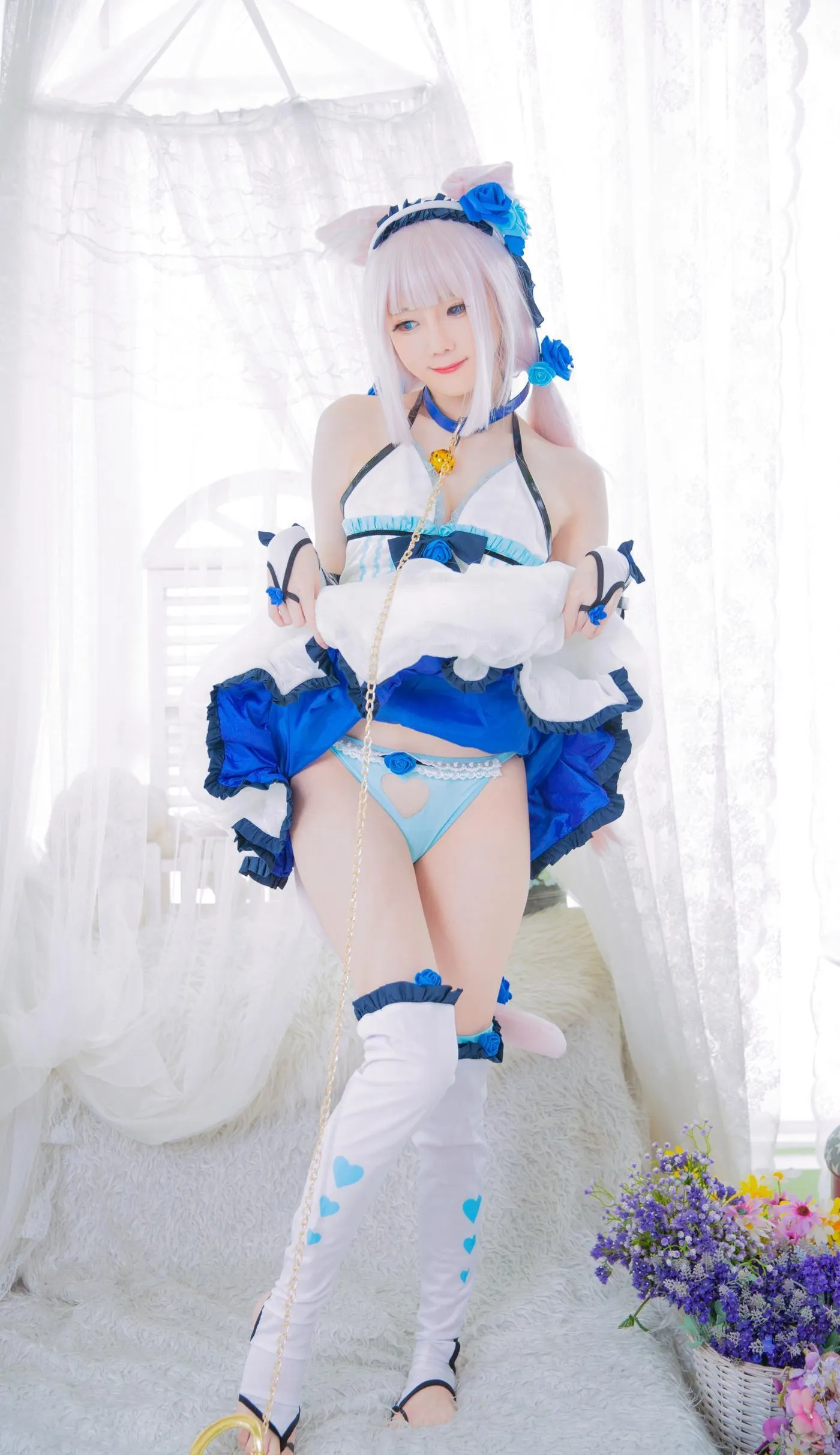 Sally Dorasnow – NO.32 Nekopara Vanilla Lingerie [40P]插图3