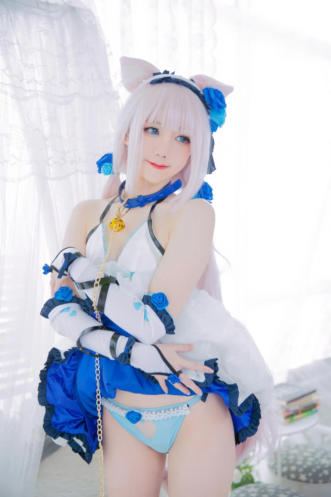 Sally Dorasnow – NO.32 Nekopara Vanilla Lingerie [40P]插图4