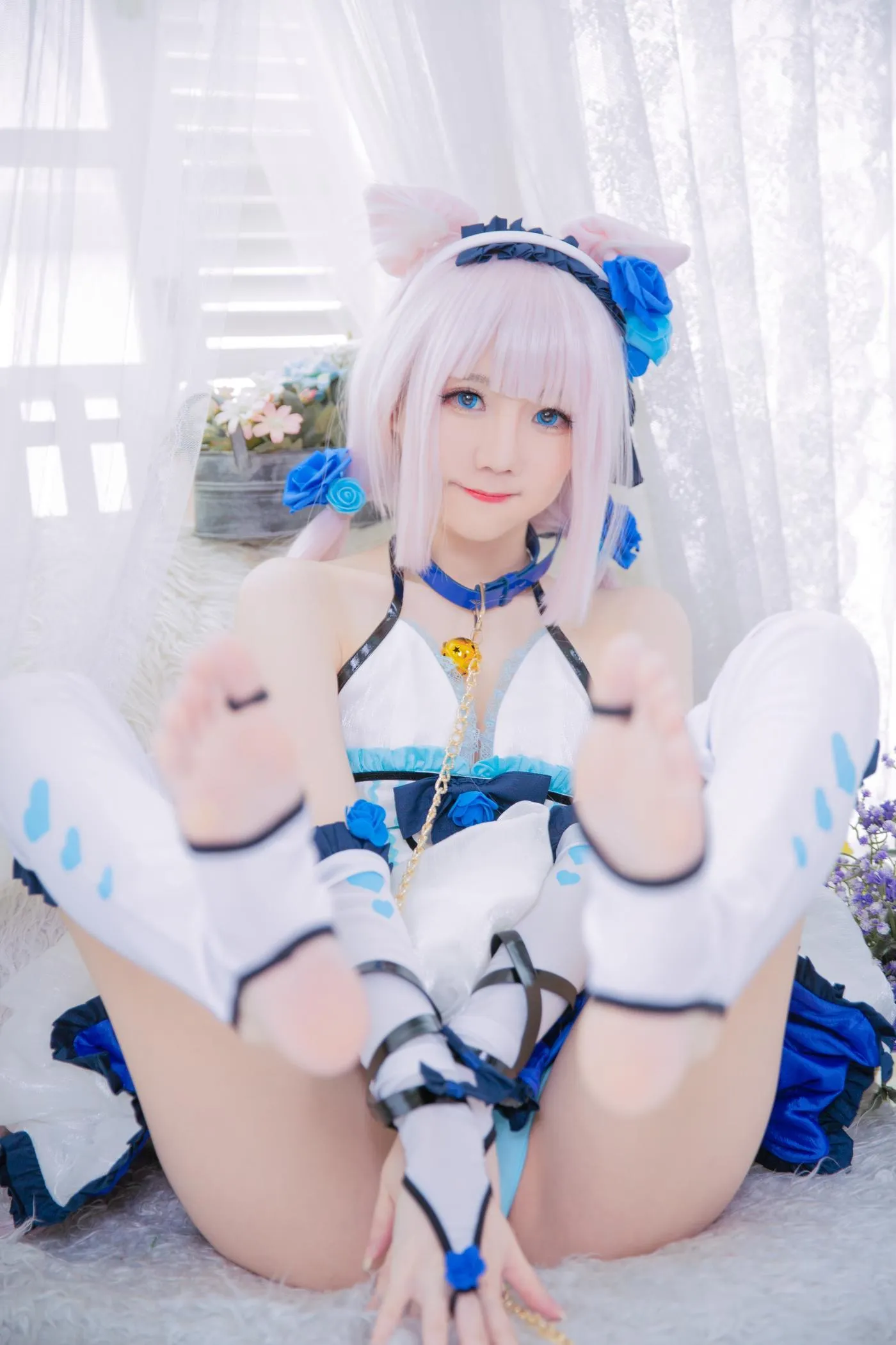 Sally Dorasnow – NO.32 Nekopara Vanilla Lingerie [40P]插图5