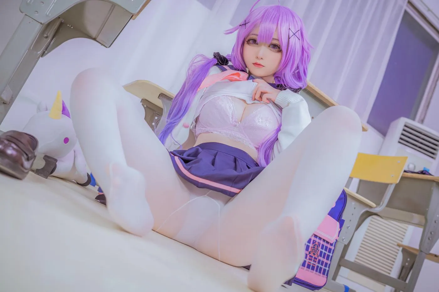 Sayako(さやこ) – NO.05 ユニコーン憧れの遊園地-コスプレ14p [14P]插图5