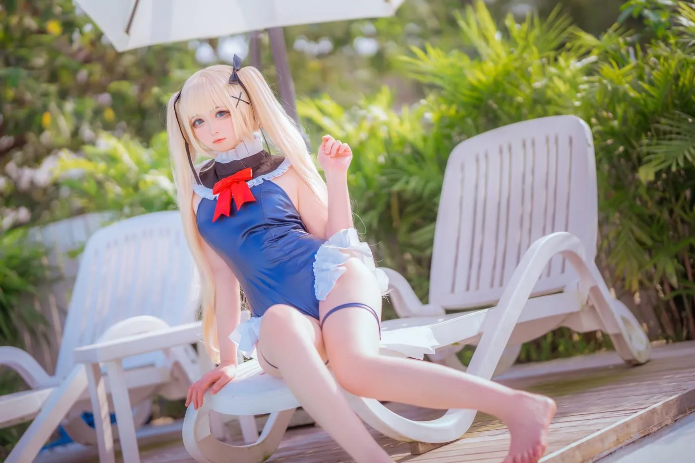 Sayako(さやこ) – NO.08 玛丽罗斯泳装-コスプレ写真18p [18P]插图3