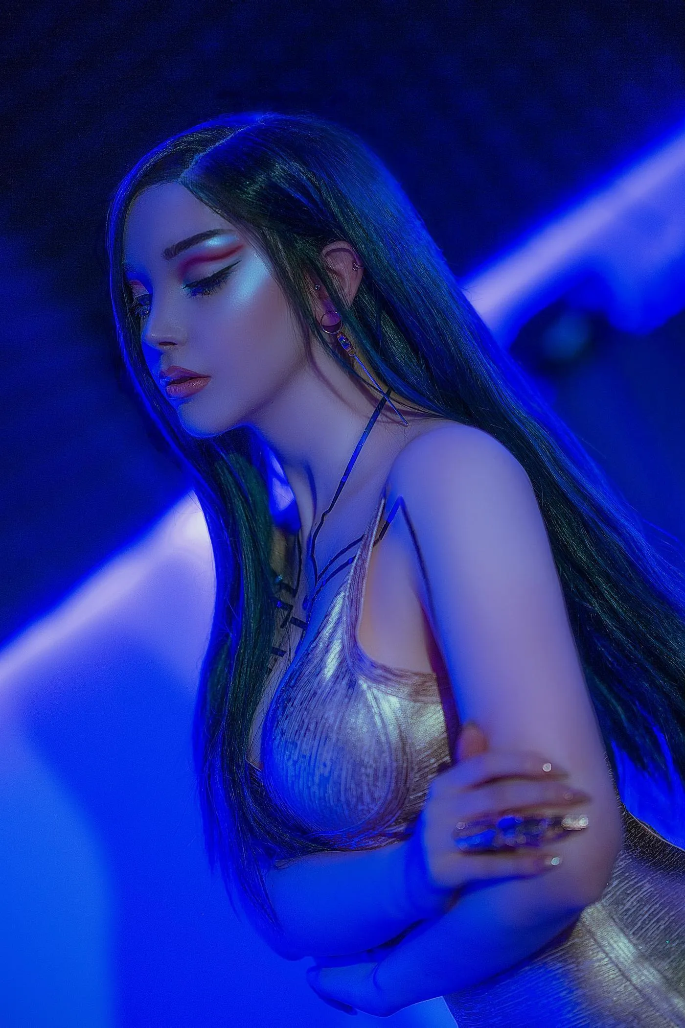 Sayathefox – NO.16 Cyberpunk Dress [15P]插图8