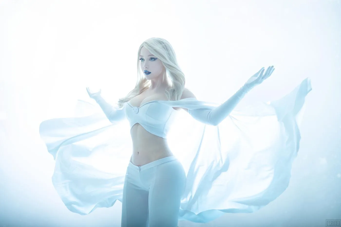 sayathefox – NO.24 Saya The Fox(6套)-Saya The Fox – Emma Frost [15P]插图6